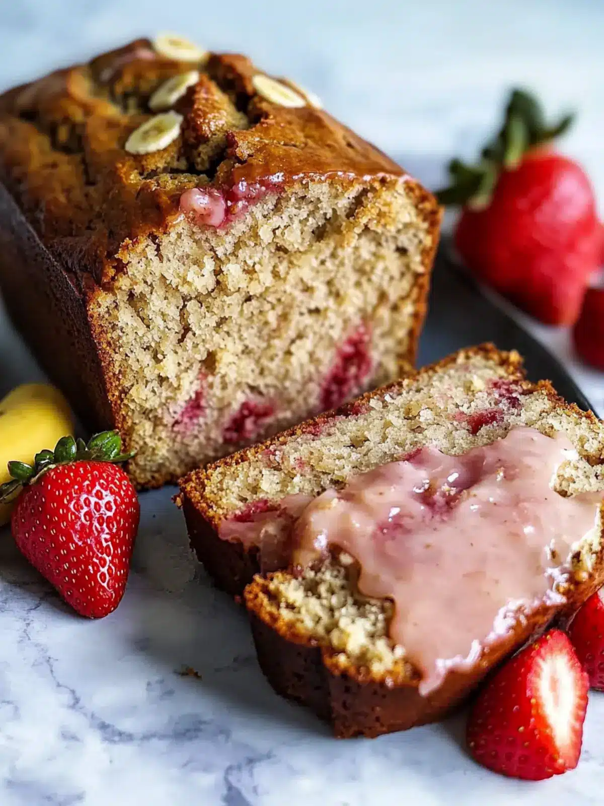 Delicious Strawberry Banana Bread Recipe Easy to Make Today 4 Strawberry Banana Bread Recipe Easy