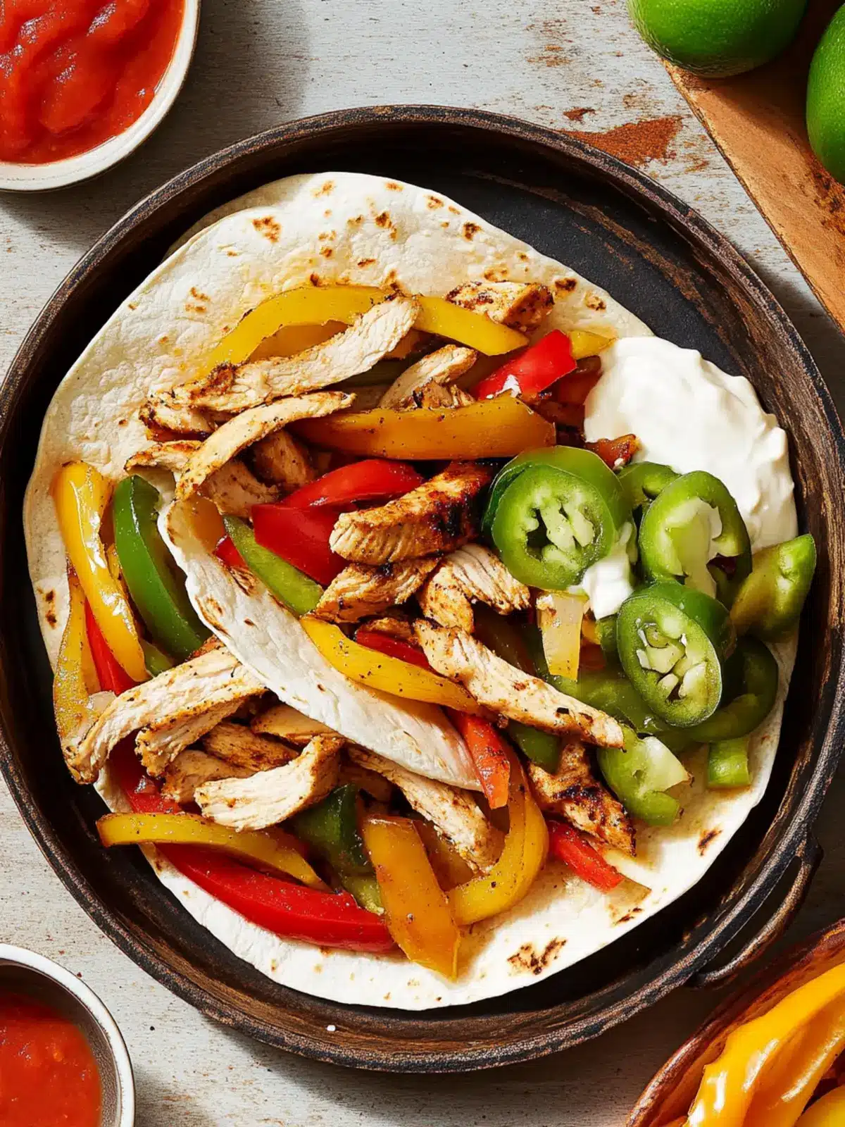 Sizzling Chicken Fajitas for Effortless Weeknight Feasts 3 Chicken Fajitas