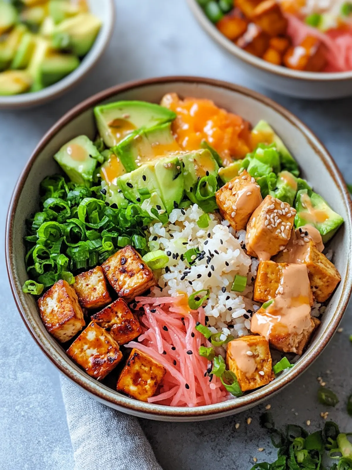 Tofu Poke Bowl
