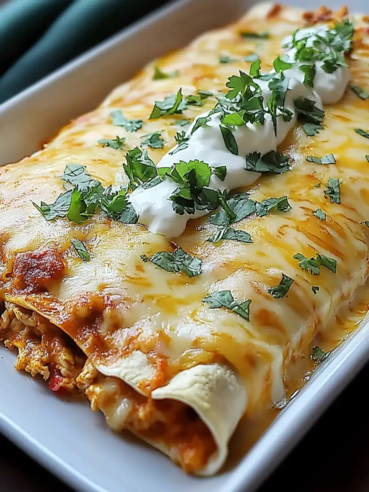 Indulgent Queso Chicken Enchiladas for a Cozy Weeknight Dinner 3 Indulgent Queso Chicken Enchiladas