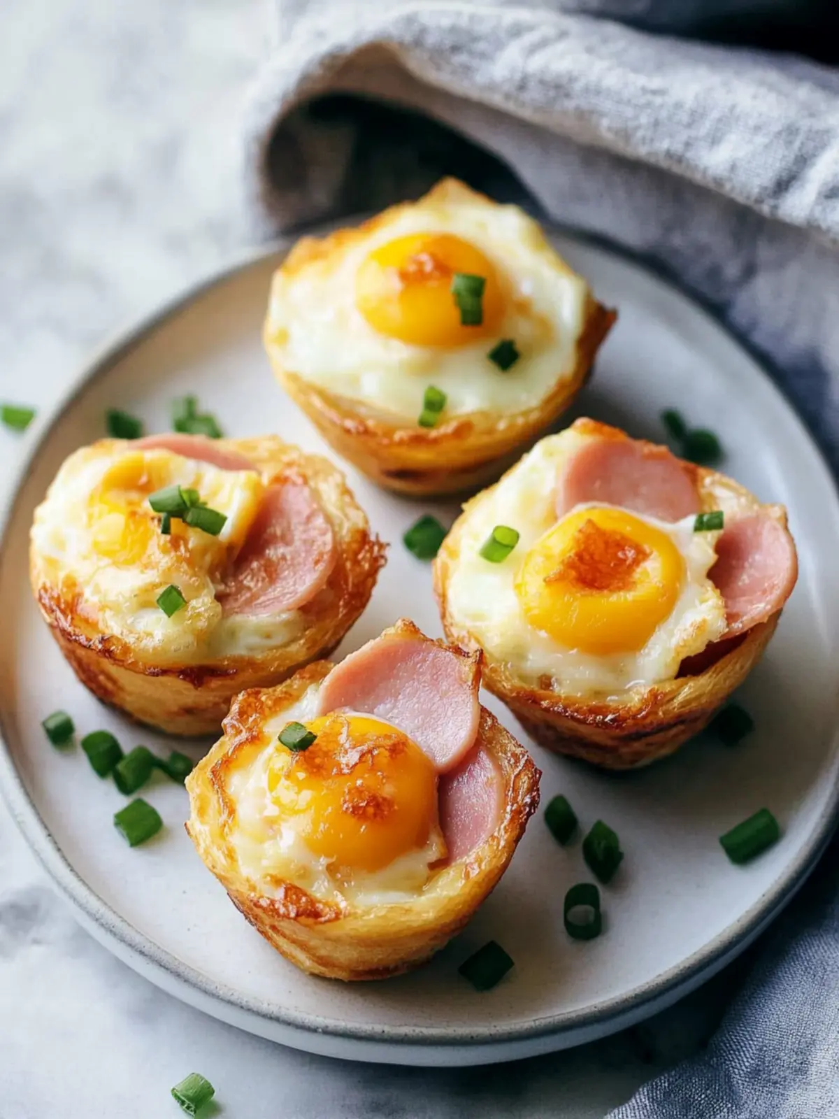Ham, Egg, and Cheese Brunch Cups: Perfect for Mother's Day! 5 Ham, Egg, and Cheese Brunch Cups- mother's day breakfast