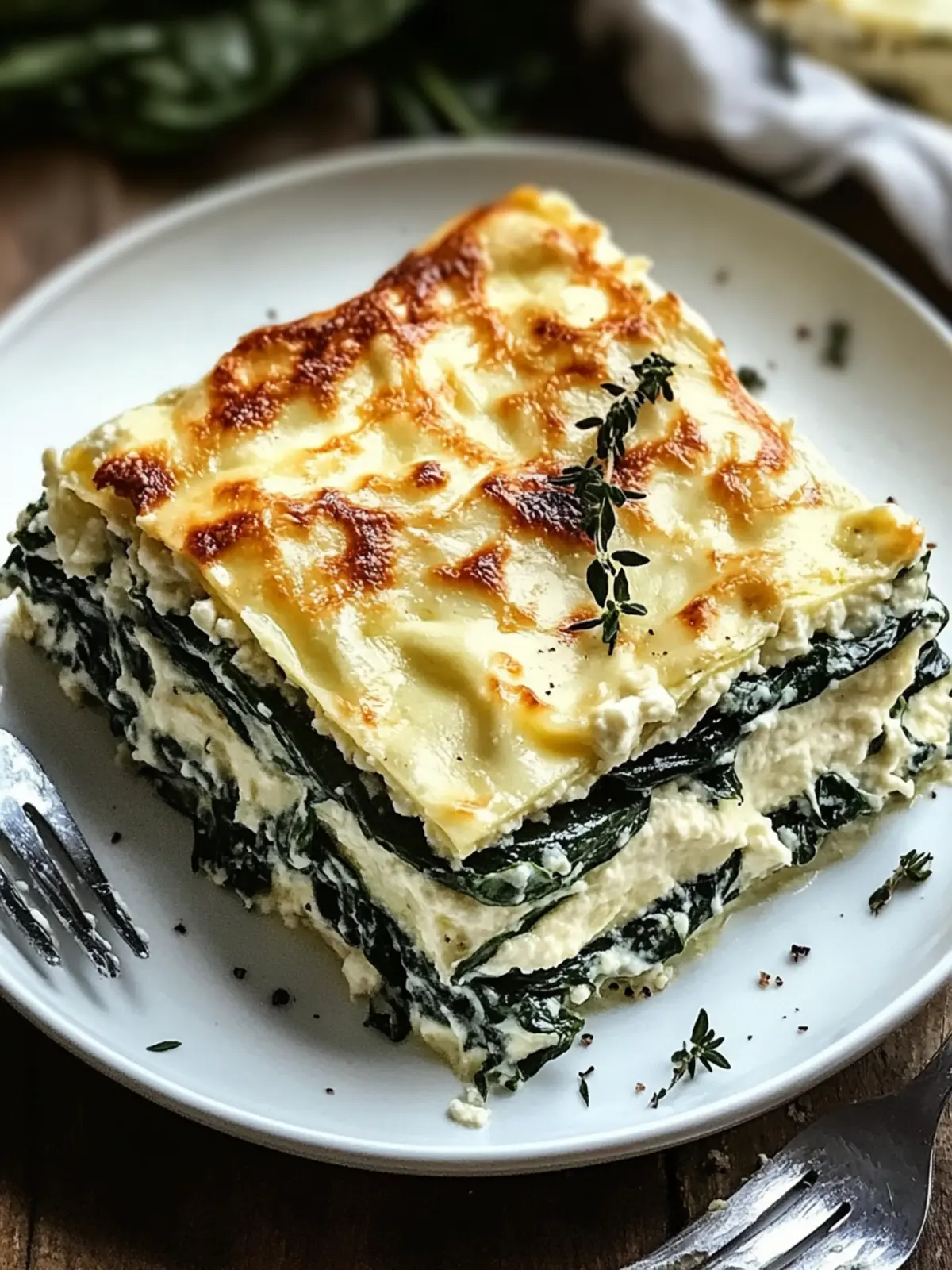 Irresistible Spinach Layers with Ricotta for Cozy Dinners 5 Spinach Layers with Ricotta