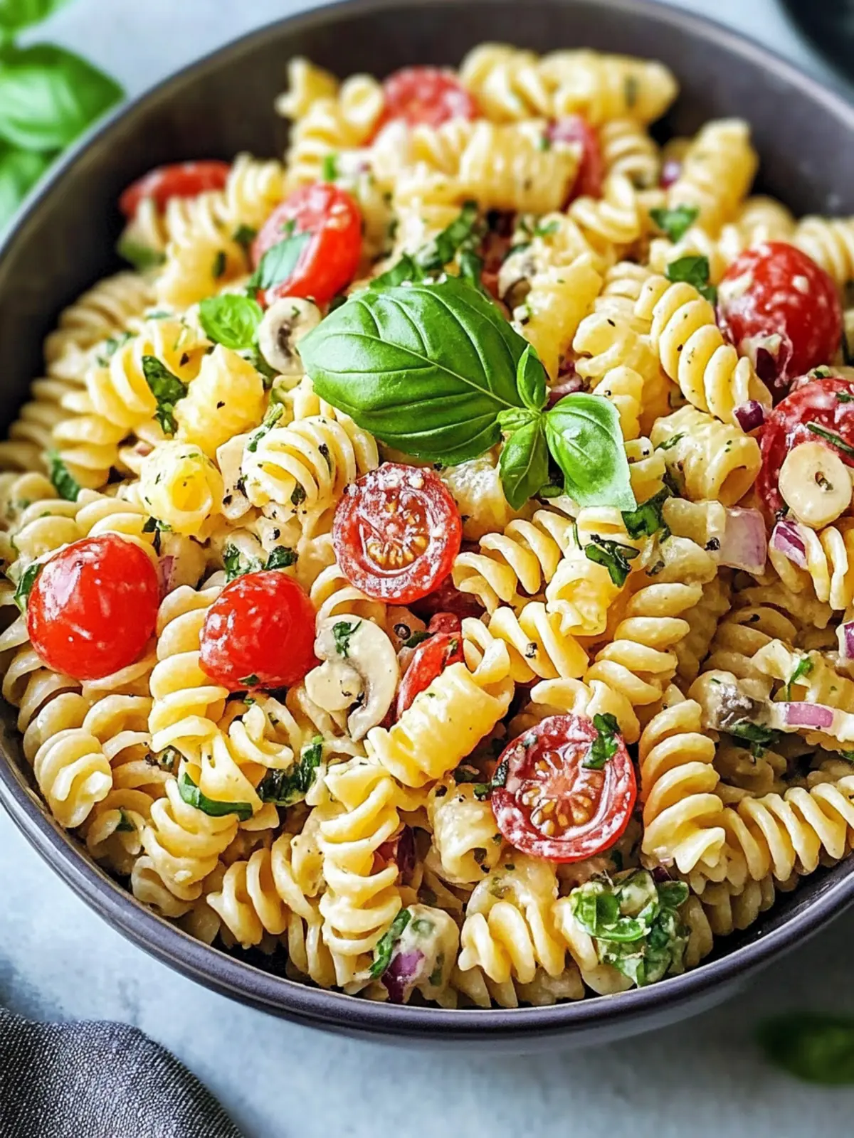 Colorful Pasta Salad Recipe for Vibrant Summer Gatherings 3 pasta salad recipe