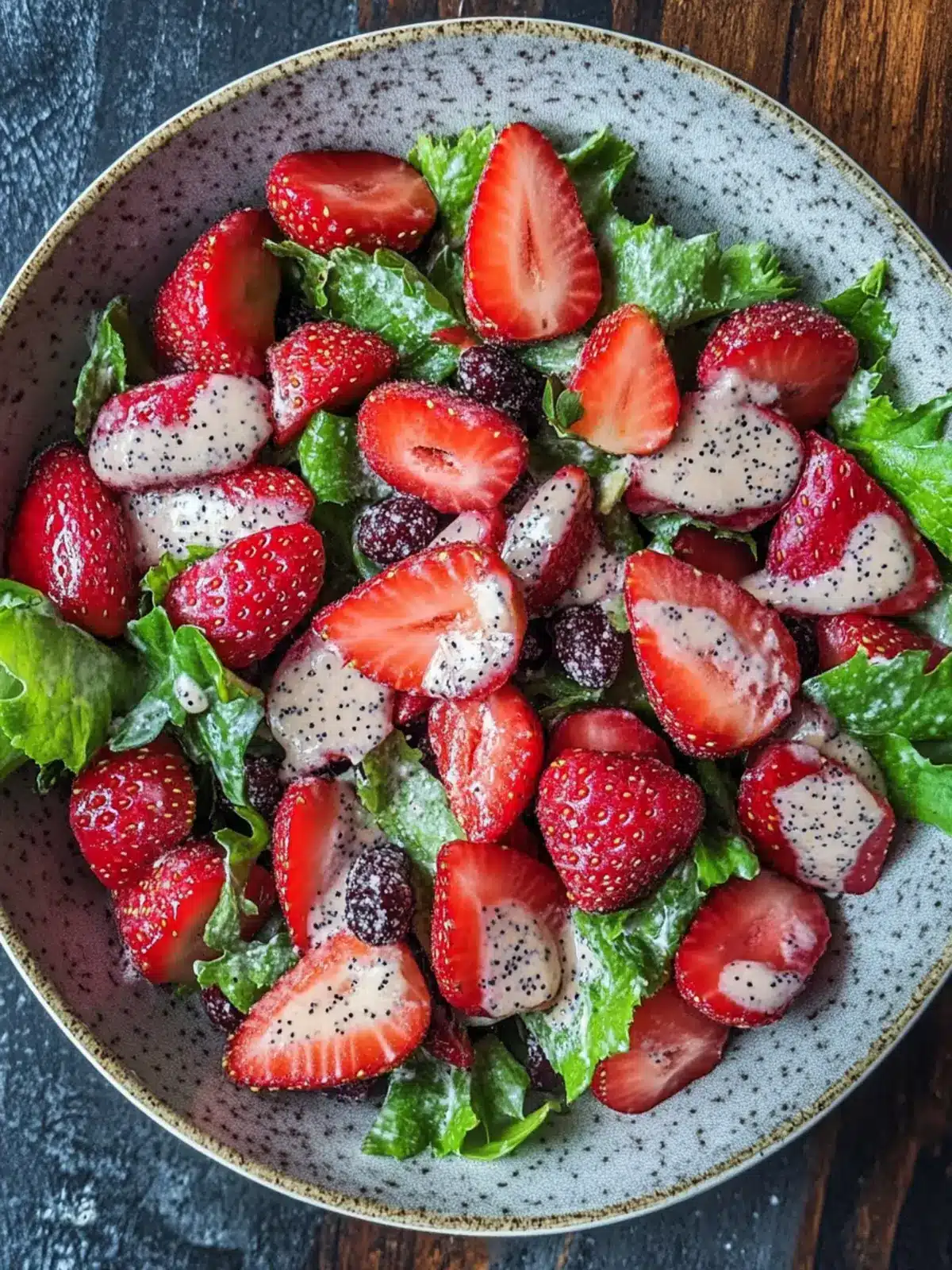 Strawberry Poppy Seed Salad