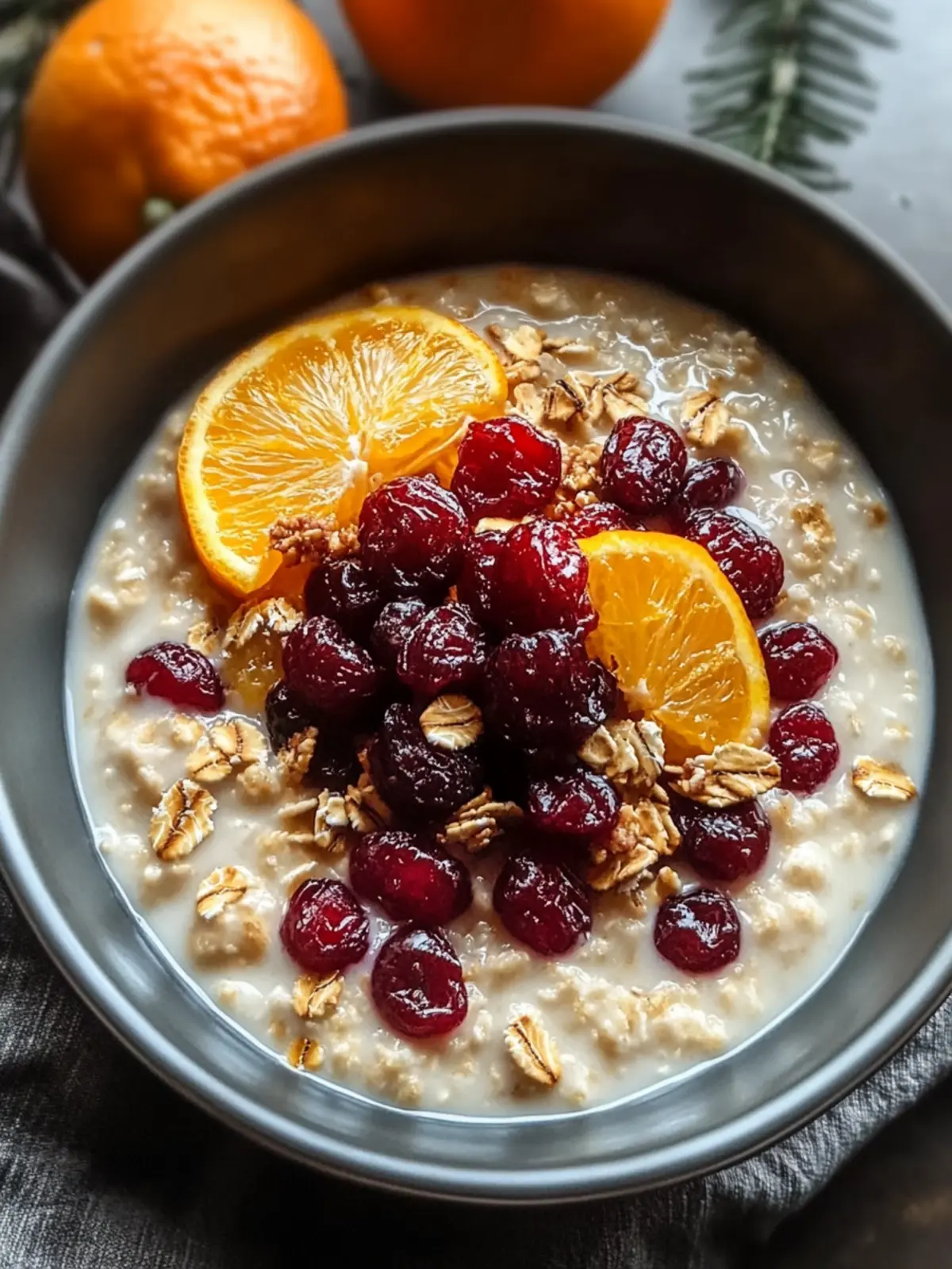 Candied Orange Oatmeal Cranberries: A Cozy Morning Joy 3 Candied Orange Oatmeal Cranberries
