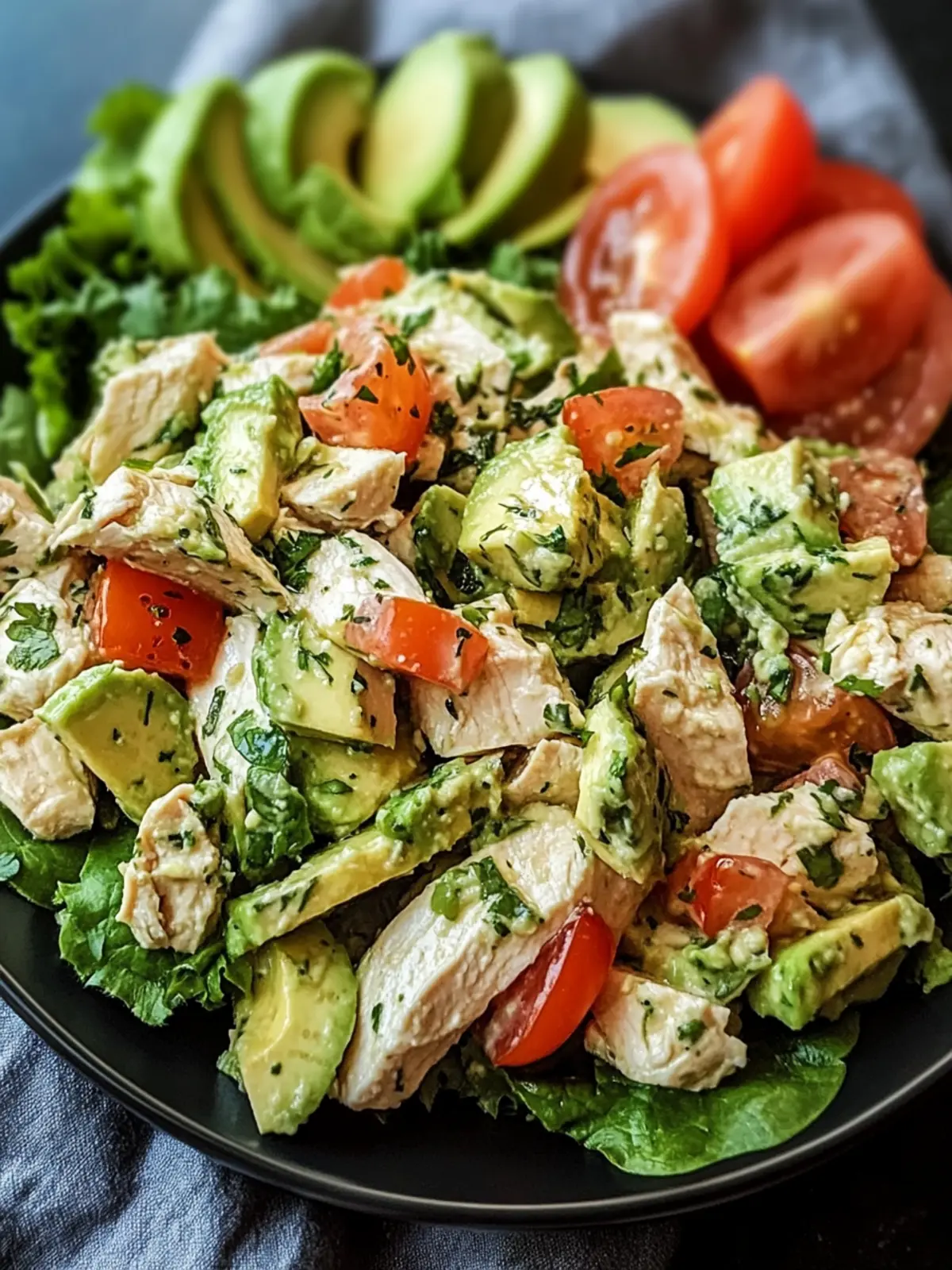 Delicious Avocado Herb Chicken Salad That's a Total Game Changer 3 Avocado Herb Chicken Salad