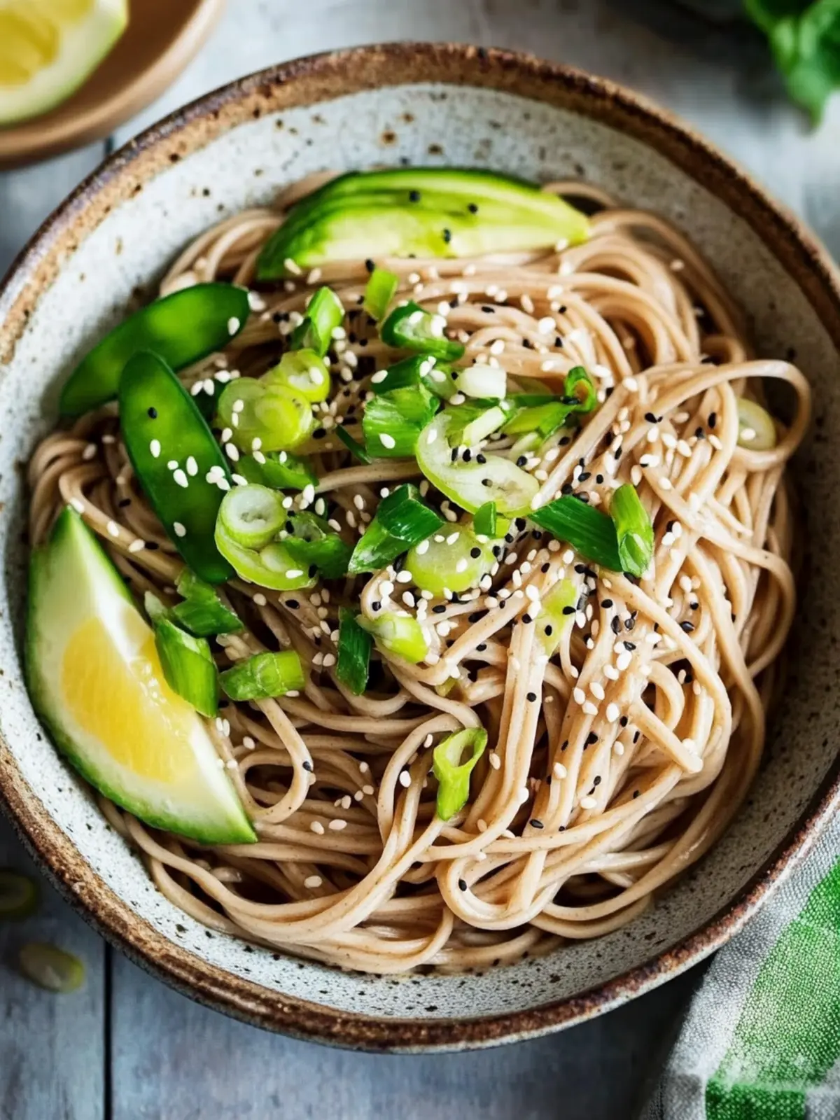 Delicious Sesame Soba Noodles: Quick, Healthy & Flavorful 2 Sesame Soba Noodles