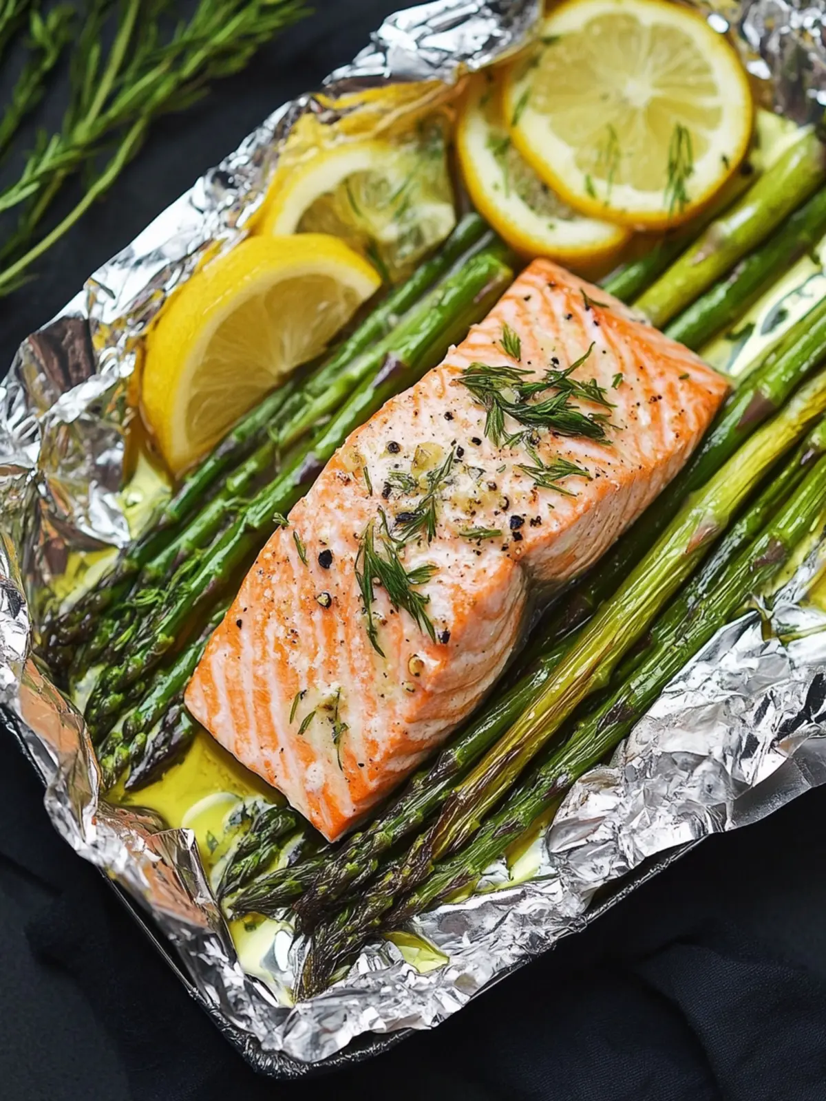 Savory Salmon and Asparagus in Foil for Effortless Dinners 3 Salmon and Asparagus in Foil