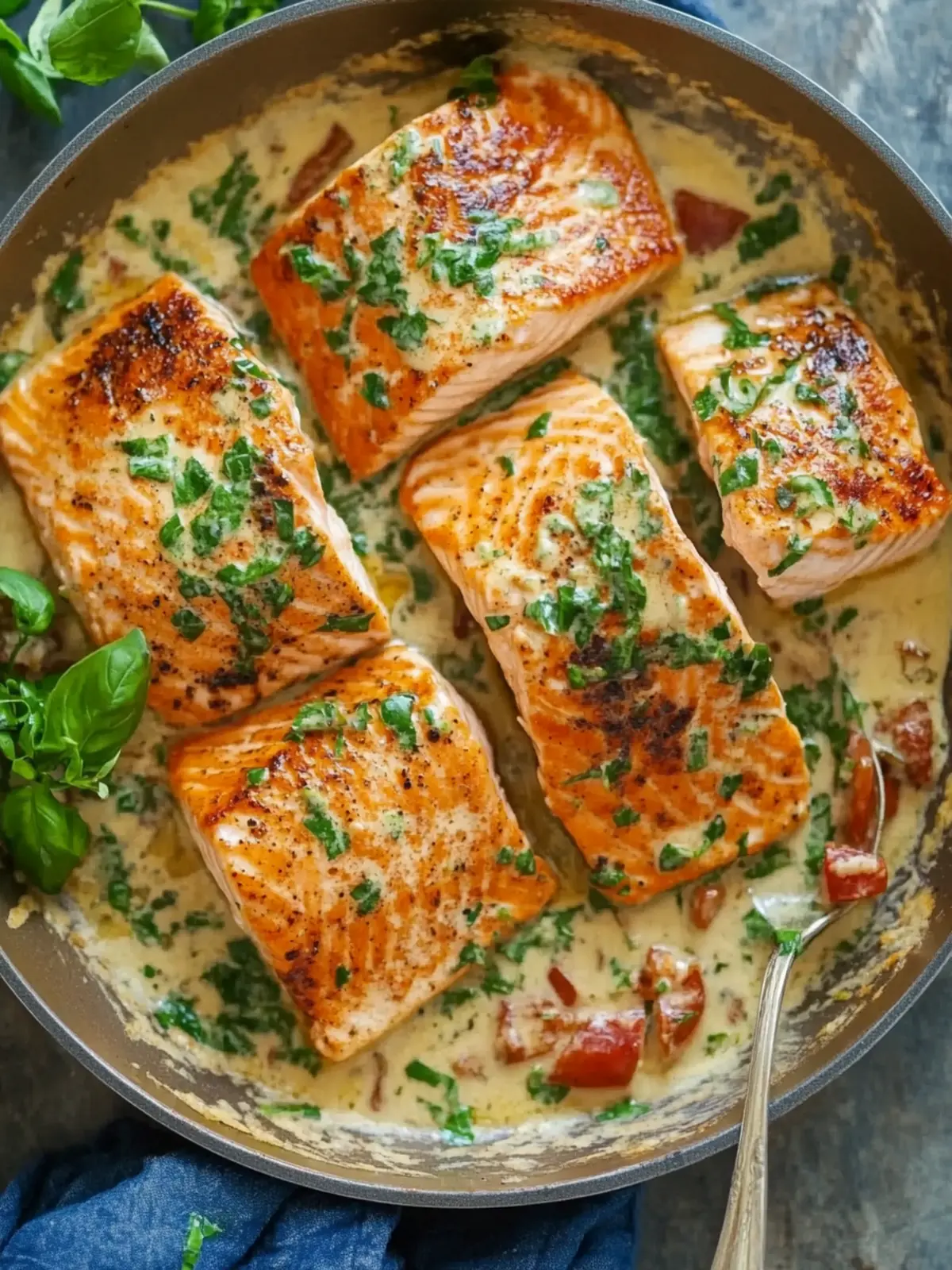 Delicious Tuscan Salmon Recipe Ready in Just 30 Minutes! 2 Tuscan Salmon Recipe