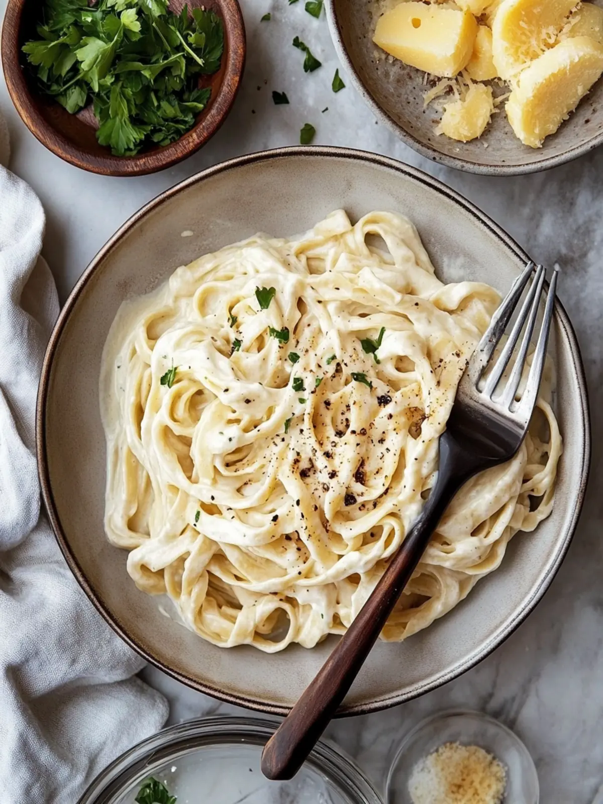 Creamy Vegan Alfredo Sauce That Tastes Just Like the Real Thing 4 Vegan Alfredo Sauce