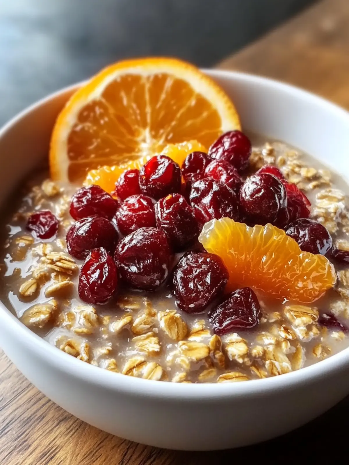 Candied Orange Oatmeal Cranberries: A Cozy Morning Joy 2 Candied Orange Oatmeal Cranberries