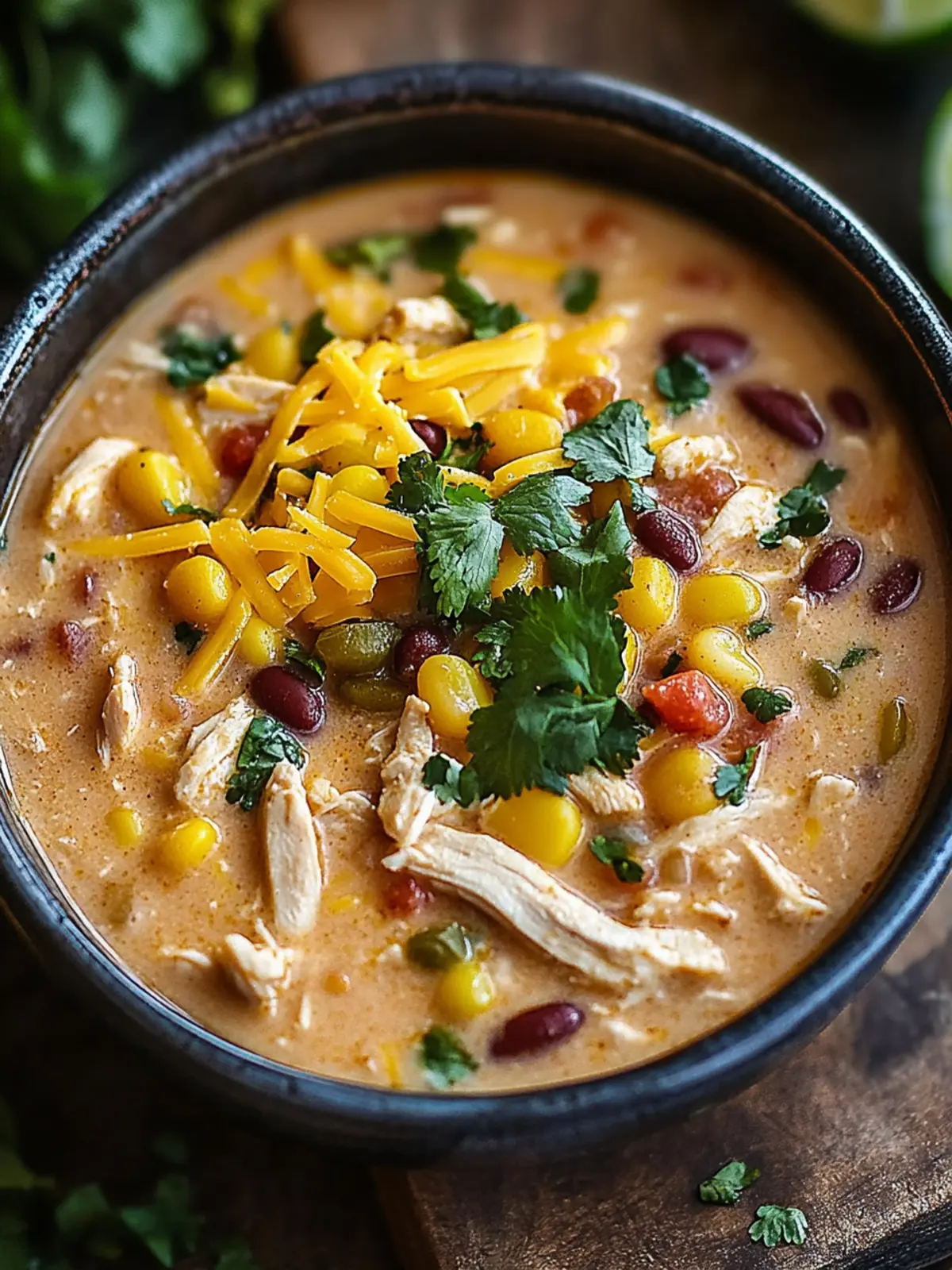 Cream Cheese Chicken Chili: Your New Cozy Comfort Food 5 Cream Cheese Chicken Chili