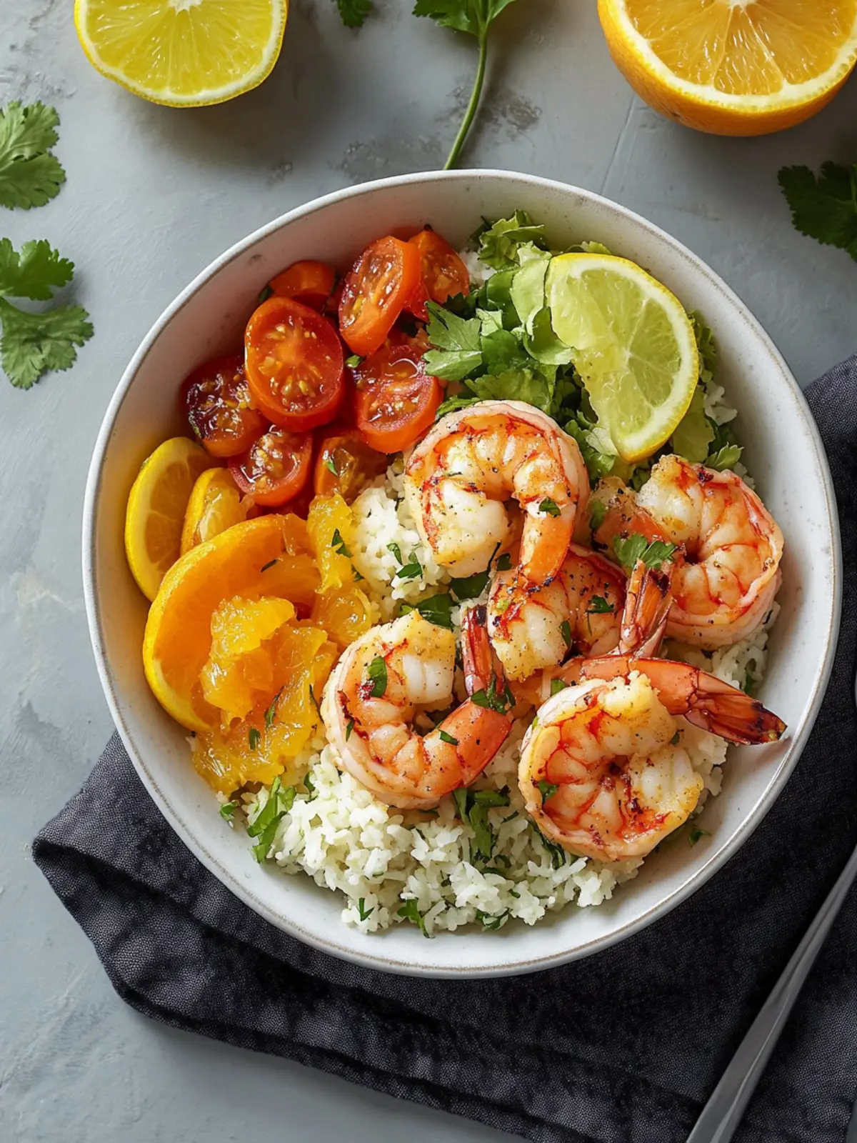 Zesty Citrus-Shrimp Bowls: A Refreshing Dinner Delight 5 Citrus-Shrimp Bowls