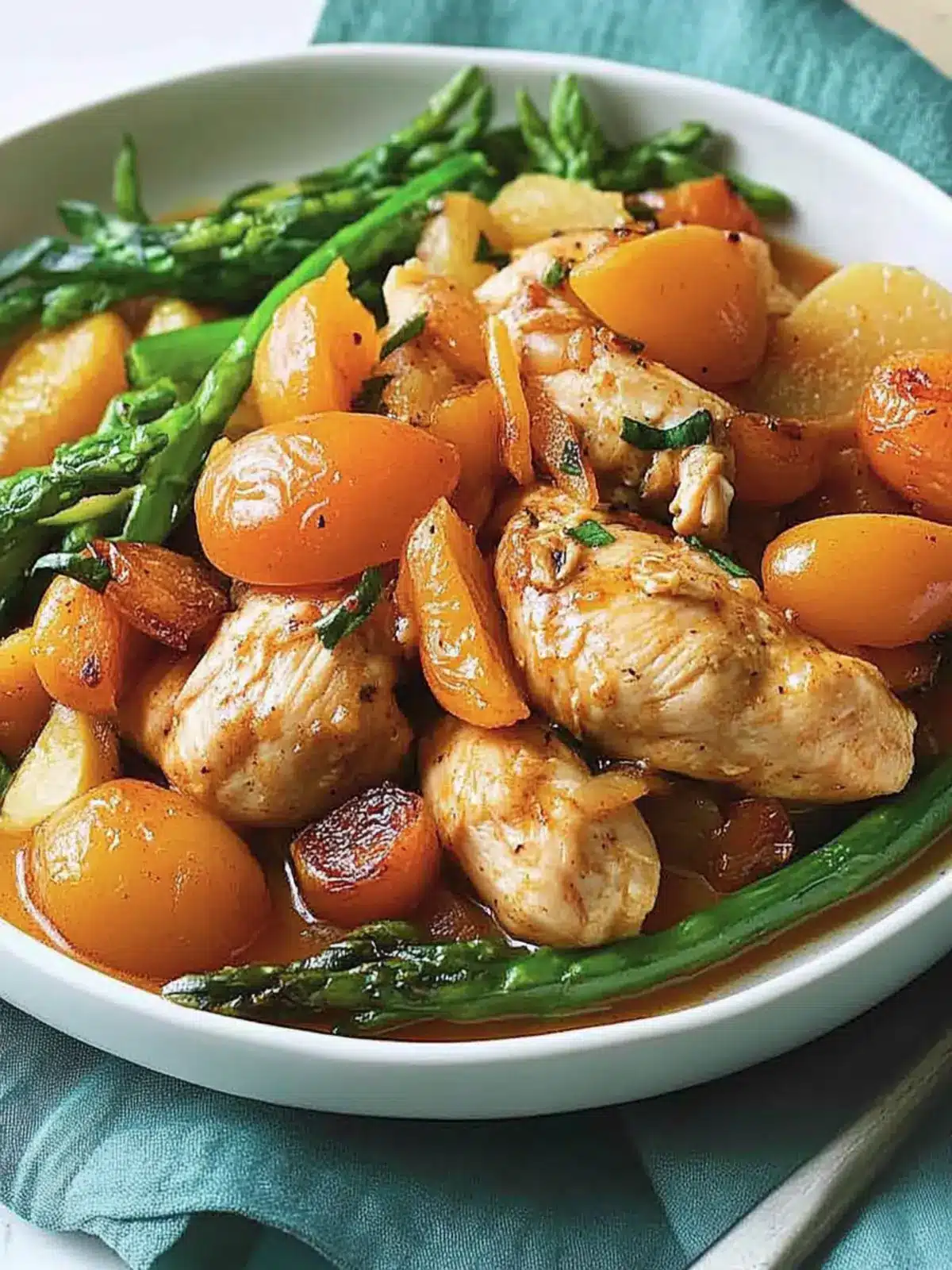 Healthy Apricot Chicken for Two: A Flavorful Homemade Delight 2 Healthy apricot chicken for two