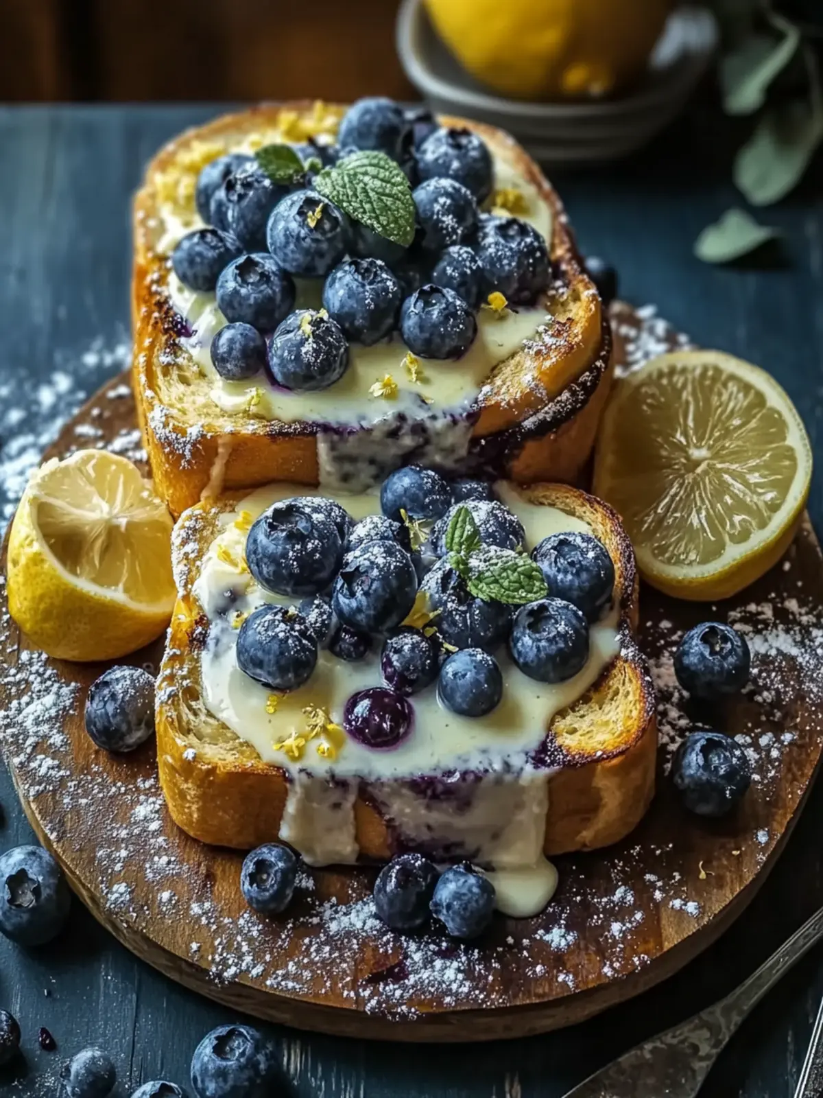 Lemon Blueberry Sourdough Toast for a Perfect Morning Boost 2 Lemon Blueberry Sourdough Toast