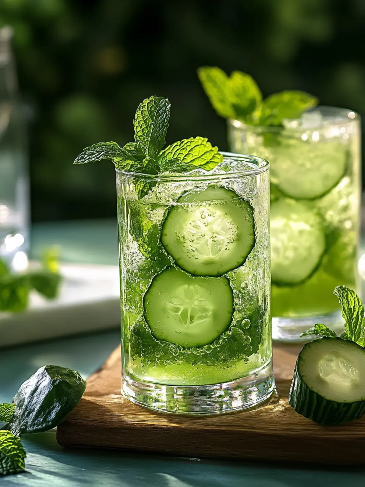 Cucumber Mint Fizz: Refreshing Twist for Hot Summer Days 2 Cucumber Mint Fizz