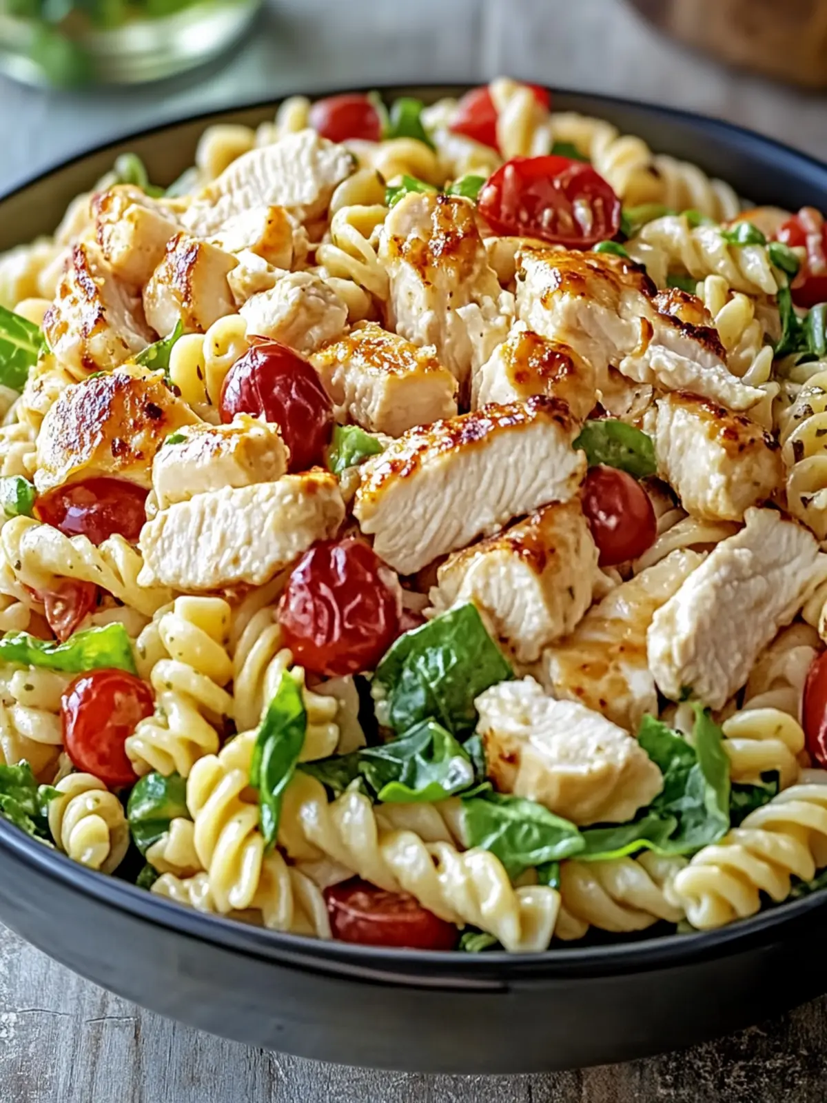Chicken Club Pasta Salad Delight for Summer Vibes 5 Chicken Club Pasta Salad Delight