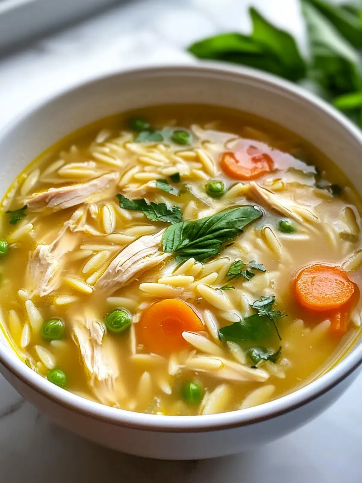 Zesty Lemon Orzo Chicken Soup for Ultimate Comfort Cooking 5 Lemon Orzo Chicken Soup