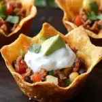 Crunchy Taco Cups