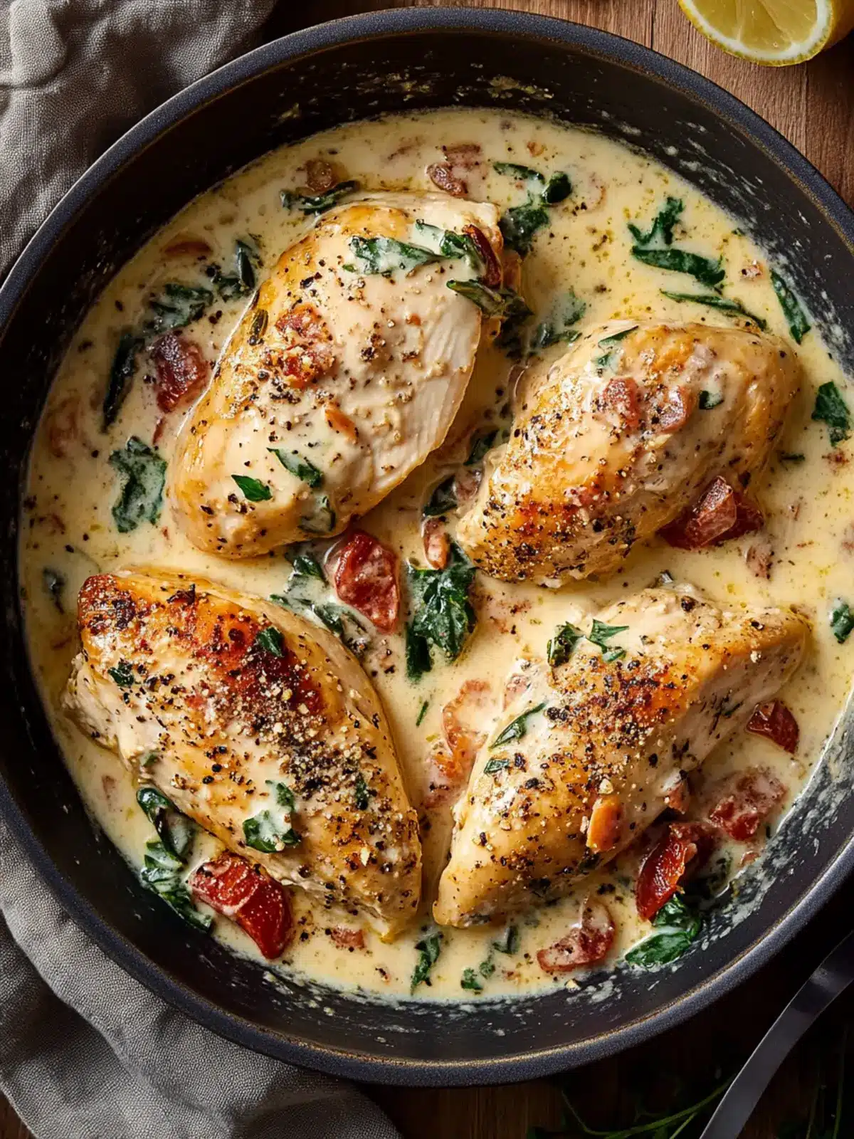 Creamy Tuscan Chicken: Quick Comfort Food You'll Crave 4 Creamy Tuscan Chicken
