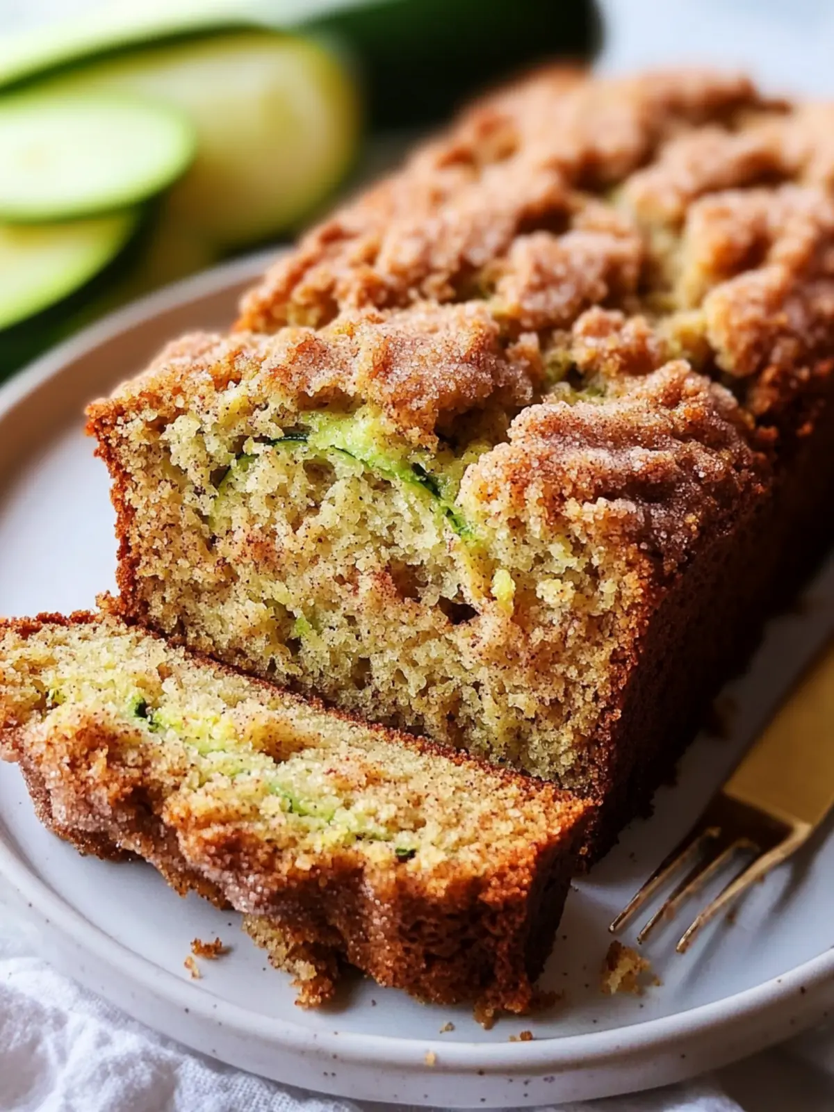 The Best Snickerdoodle Zucchini Bread