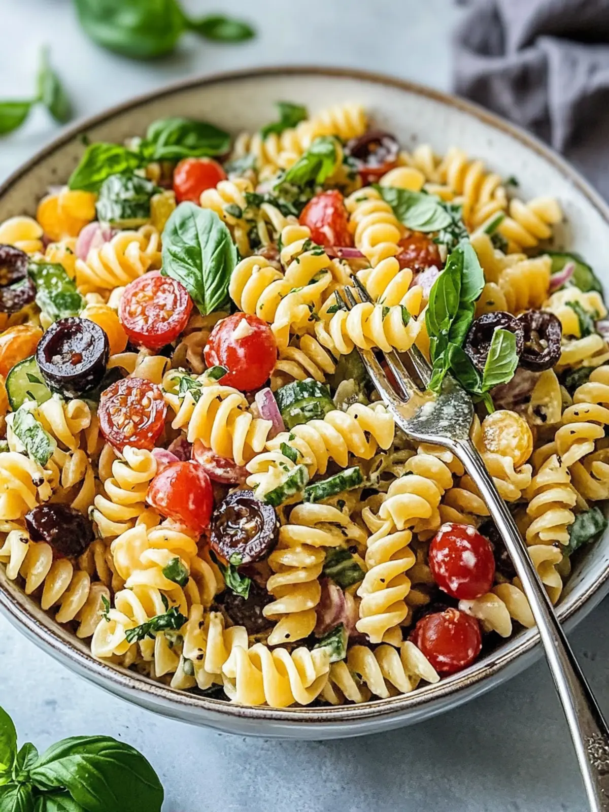 Colorful Pasta Salad Recipe for Vibrant Summer Gatherings 5 pasta salad recipe