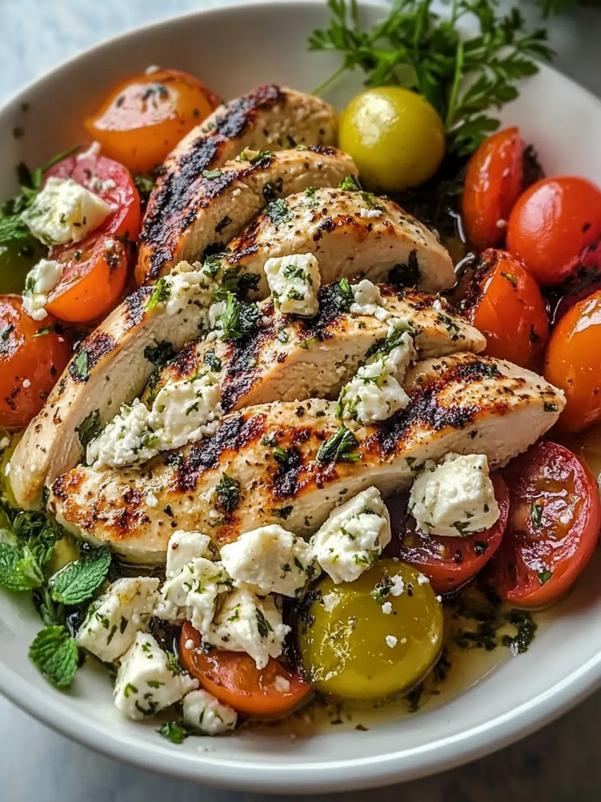 Greek Chicken Delight – A Tasty Low-Carb Dinner You'll Love 3 Greek Chicken Delight