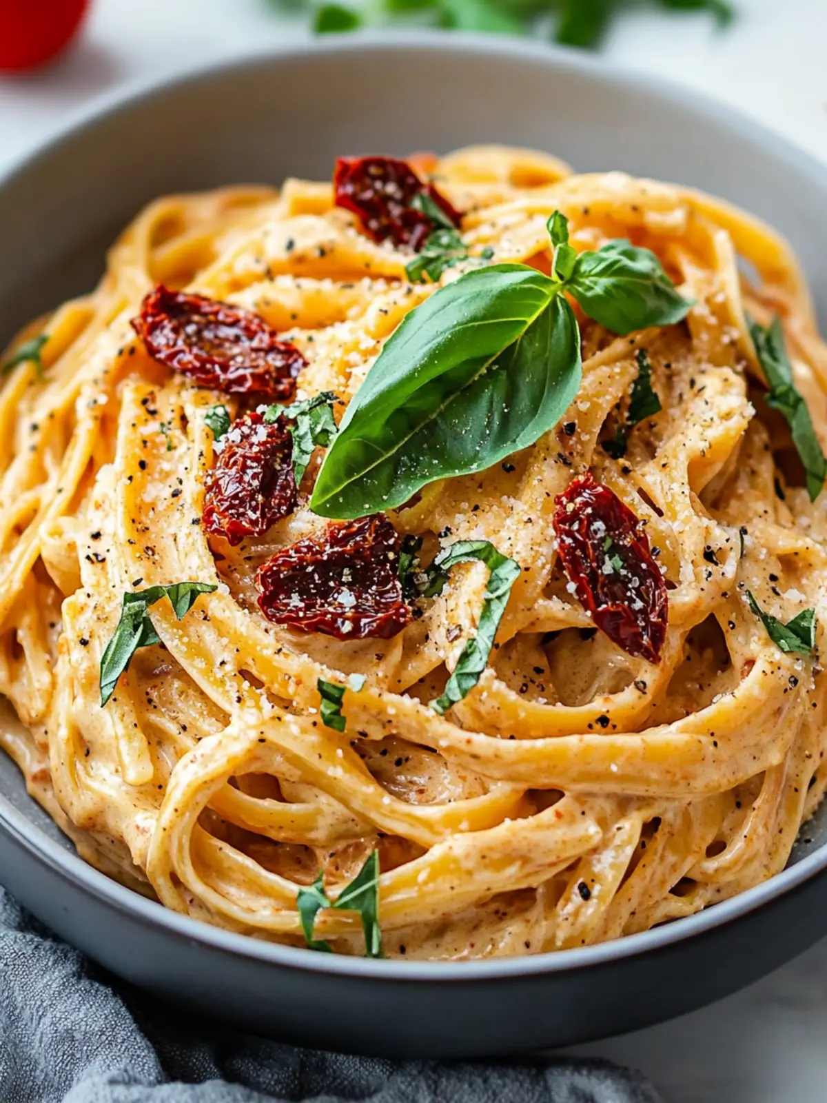 Vegan Creamy Sun Dried Tomato Pasta Recipe for Quick Bliss 2 Vegan Creamy Sun Dried Tomato Pasta Recipe