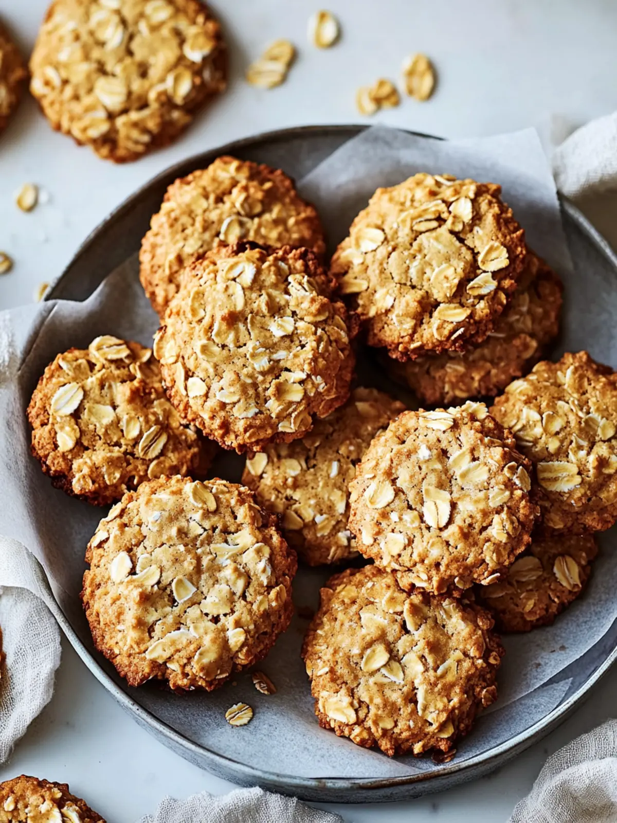 Irresistible Anzac Biscuits: Chewy Oat and Coconut Cookies 5 Anzac Biscuits (Oat and Coconut Cookies)