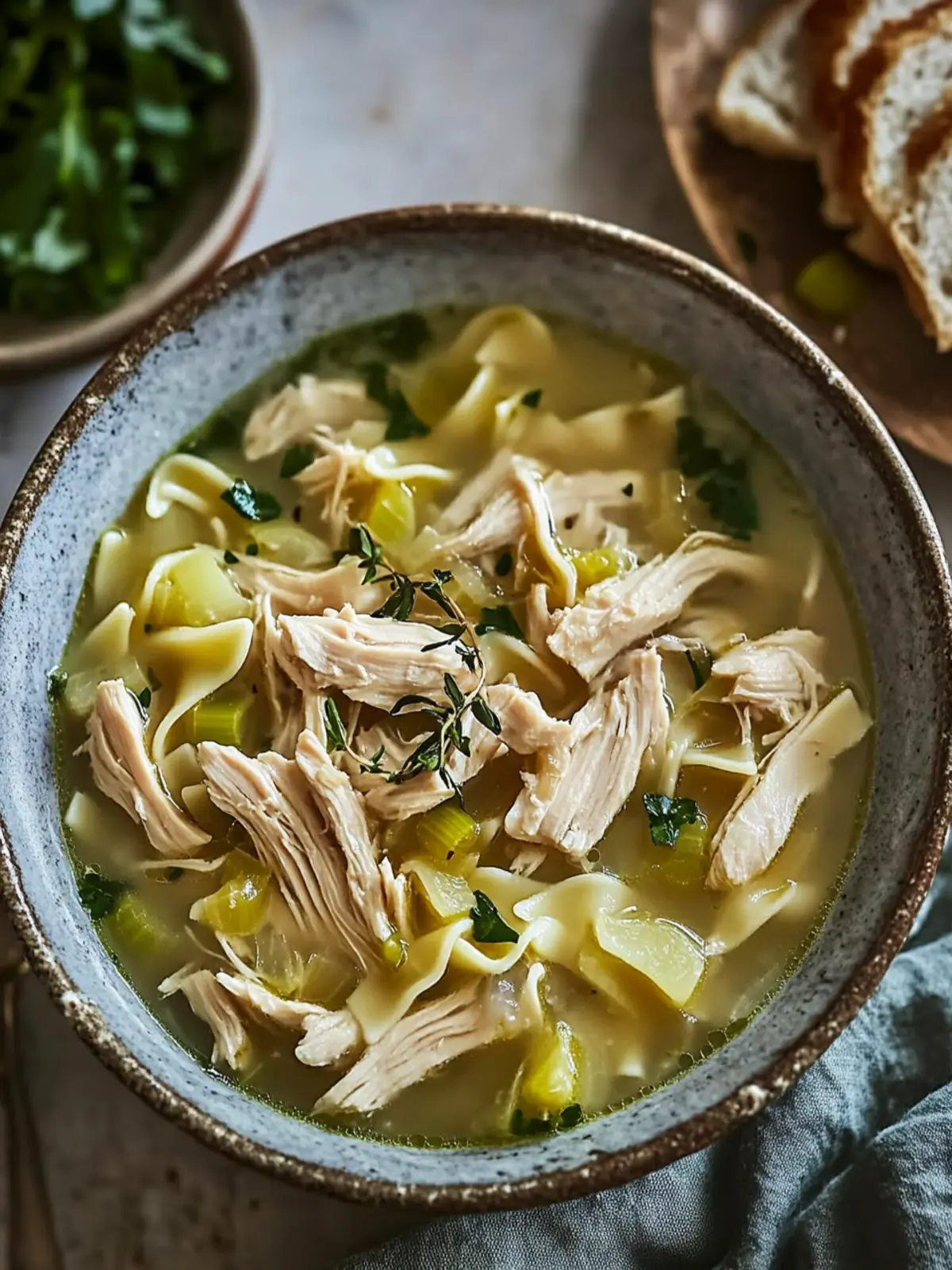 Cozy Up with Delicious Chicken and Leek Noodle Soup 5 Chicken and Leek Noodle Soup