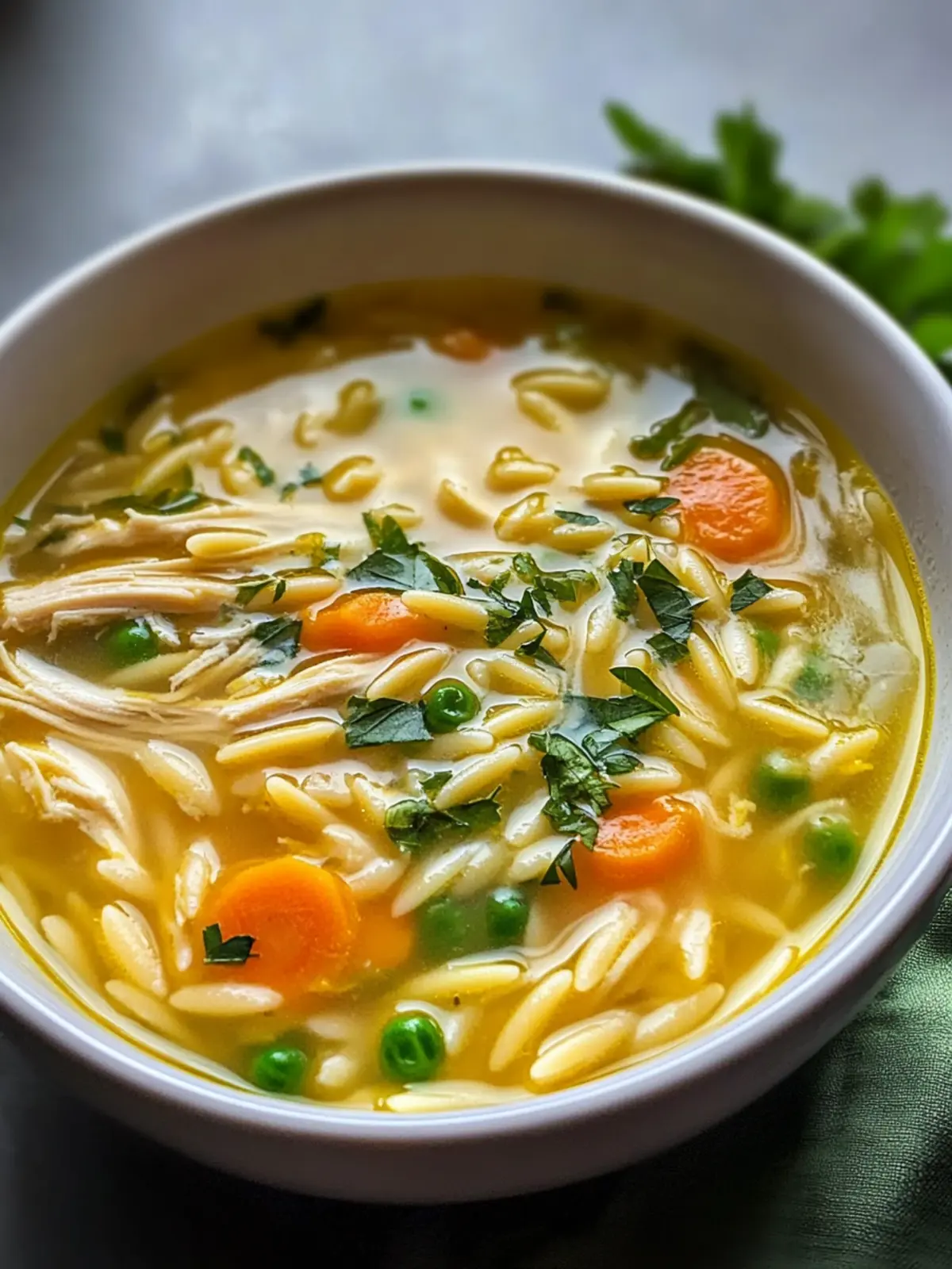 Zesty Lemon Orzo Chicken Soup for Ultimate Comfort Cooking 3 Lemon Orzo Chicken Soup