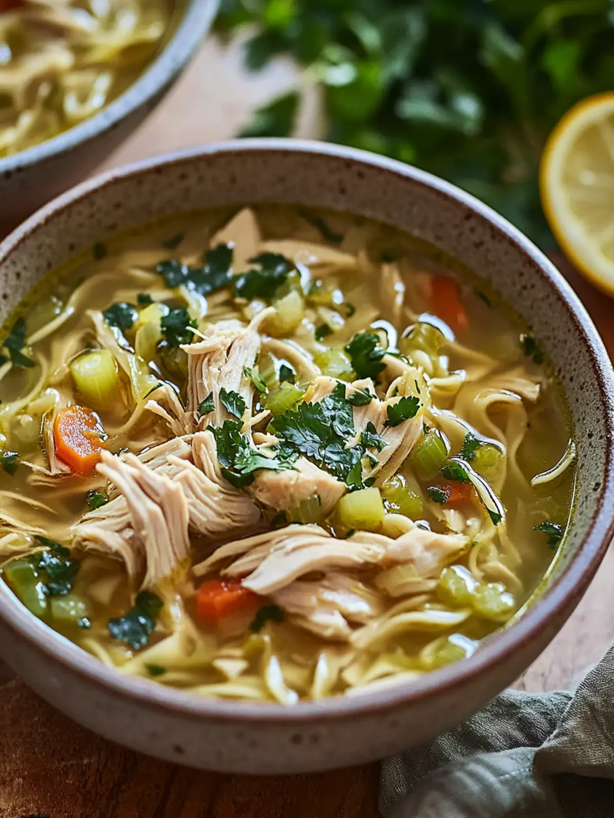 Cozy Up with Delicious Chicken and Leek Noodle Soup 3 Chicken and Leek Noodle Soup
