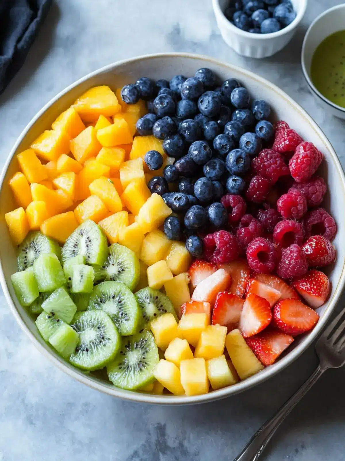 Refreshing Honey Lime Rainbow Fruit Salad for Summer Bliss 5 Honey Lime Rainbow Fruit Salad
