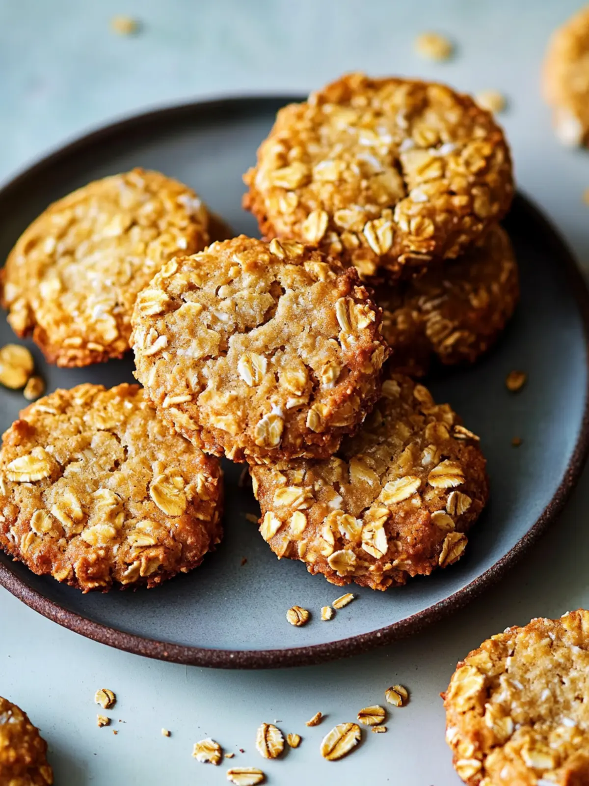 Irresistible Anzac Biscuits: Chewy Oat and Coconut Cookies 4 Anzac Biscuits (Oat and Coconut Cookies)