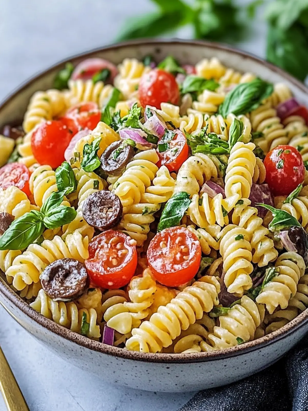Colorful Pasta Salad Recipe for Vibrant Summer Gatherings 2 pasta salad recipe