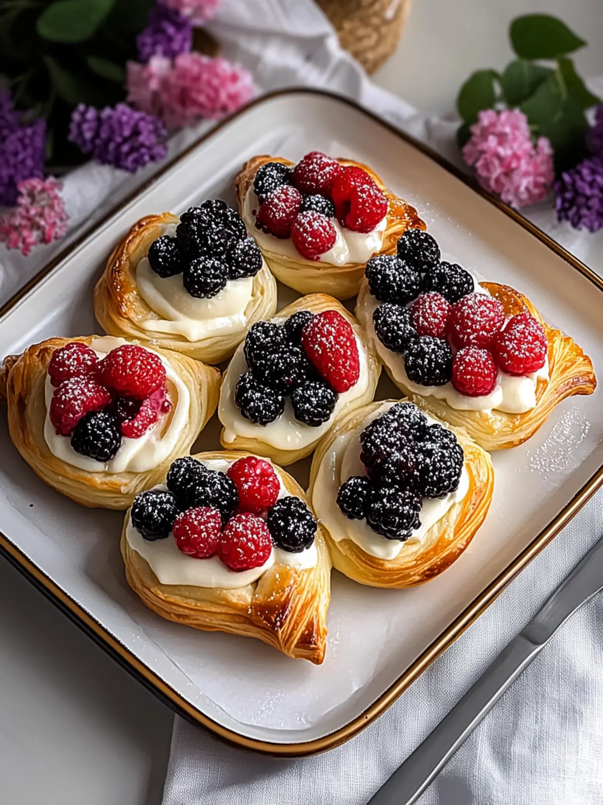 Flaky Berry Cream Cheese Danishes That Wow Every Brunch 4 Berry Cream Cheese Danishes