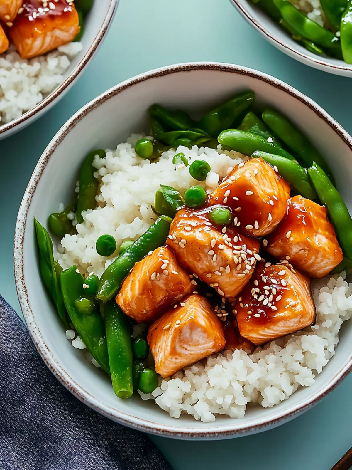 Delicious Soy-Glazed Salmon Bowls Perfect for Quick Dinners 4 Soy-Glazed Salmon Bowls