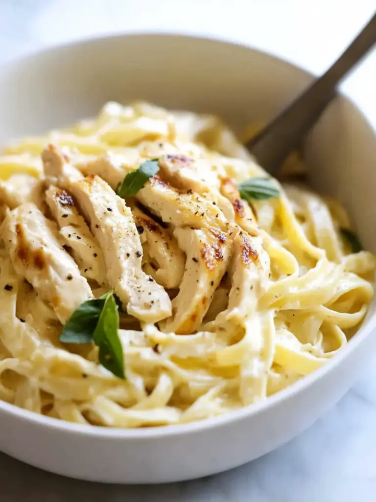 Easy Chicken Alfredo