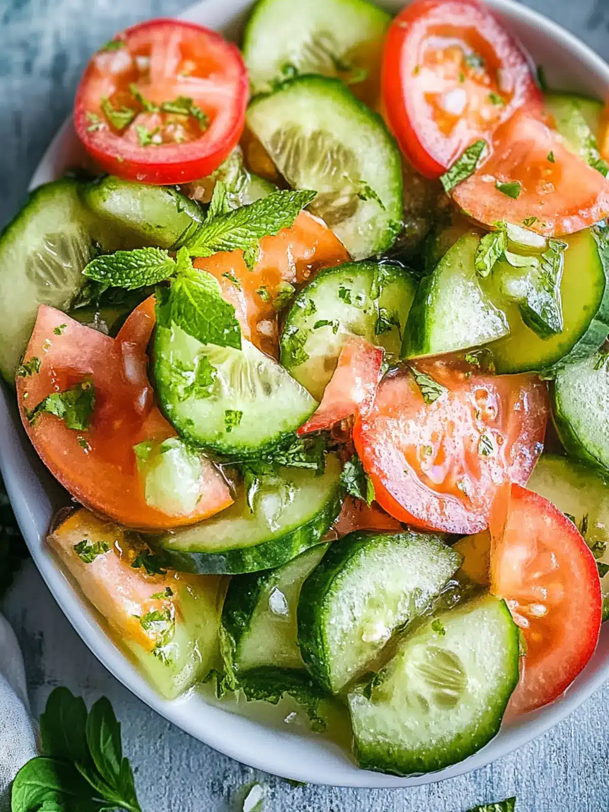 Healthy Recipes: Zesty Cucumber Tomato Avocado Salad Magic 5 Healthy Recipes