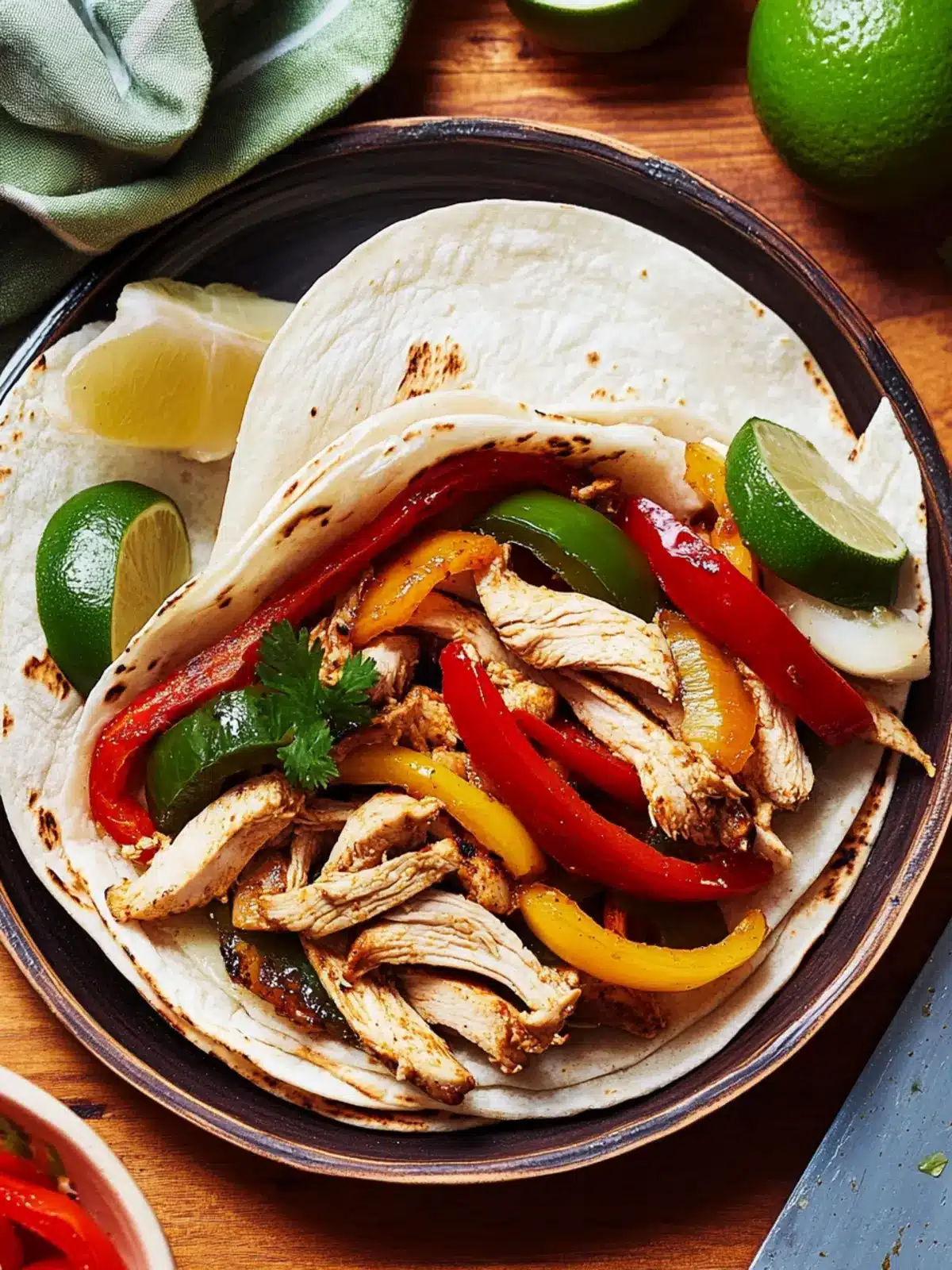 Sizzling Chicken Fajitas for Effortless Weeknight Feasts 4 Chicken Fajitas