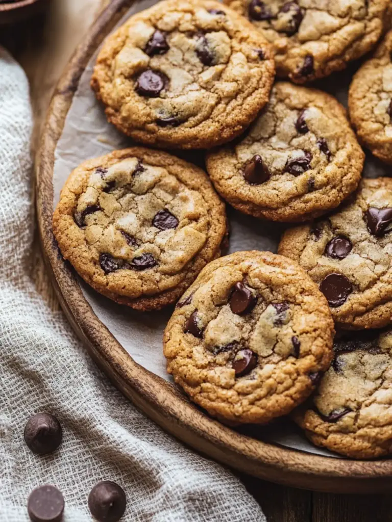 Cinnamon Chocolate Chip Cookies