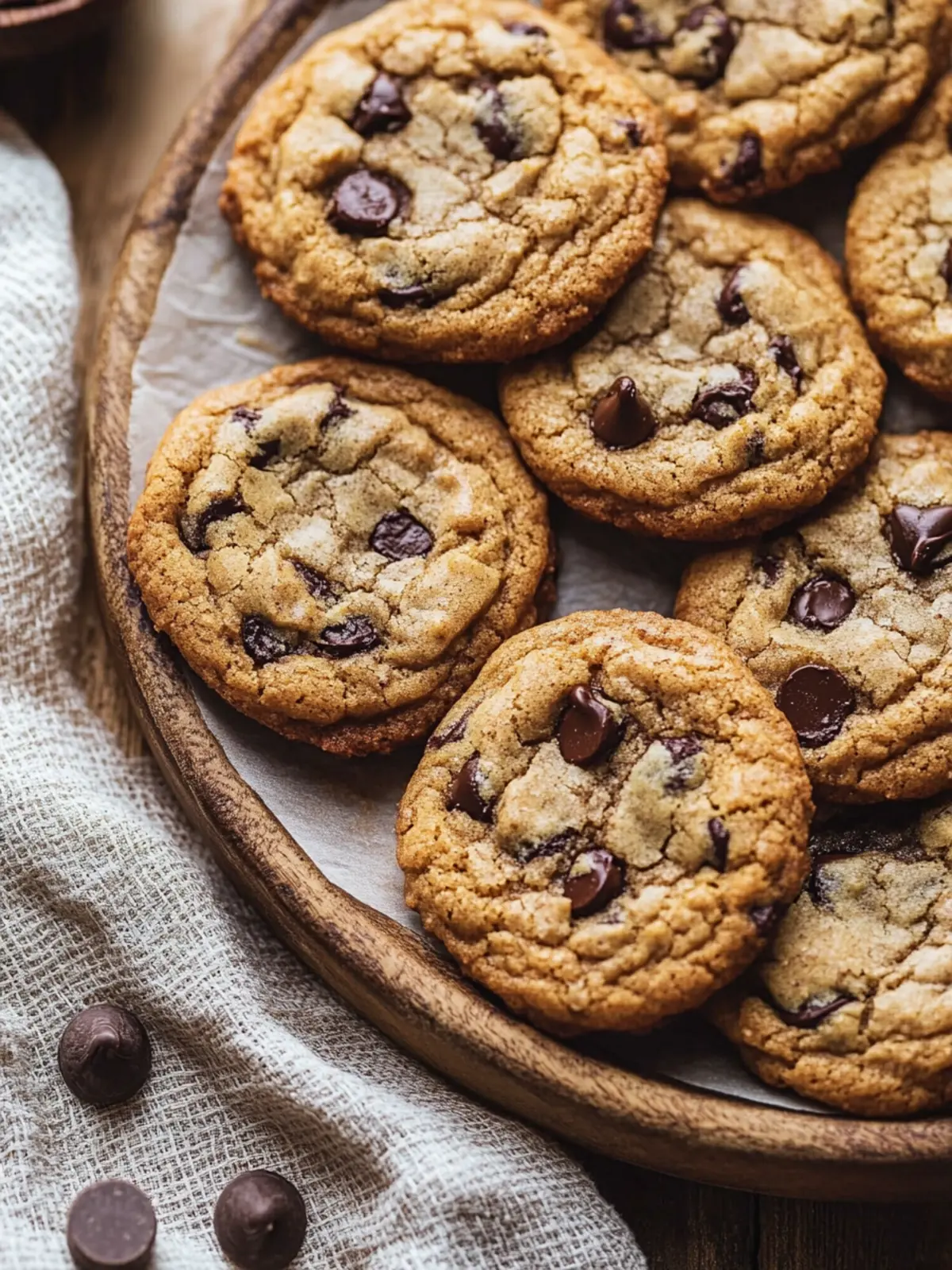 Cinnamon Chocolate Chip Cookies