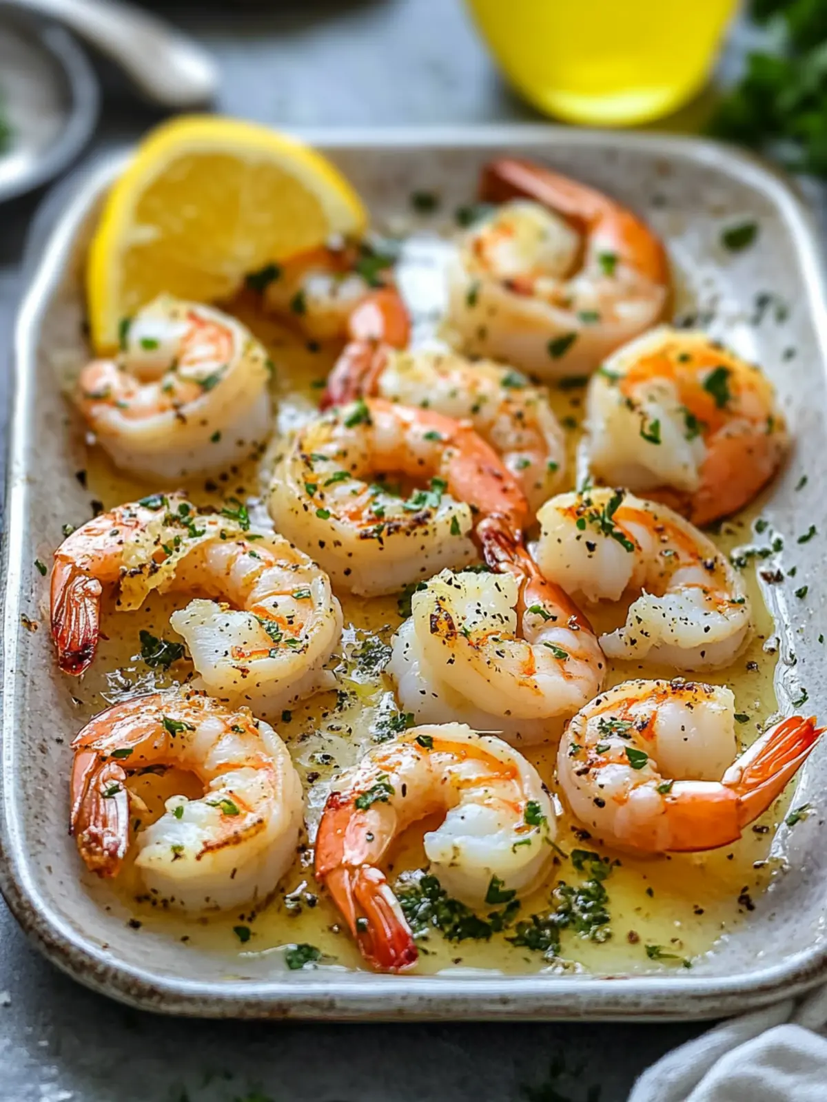 Baked Shrimp with Garlic Butter: A Simple Gourmet Delight 4 Baked Shrimp with Garlic Butter