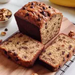 Delicious Chocolate Chip Banana Bread with Walnuts You'll Adore 2 Chocolate Chip Banana Bread With Walnuts
