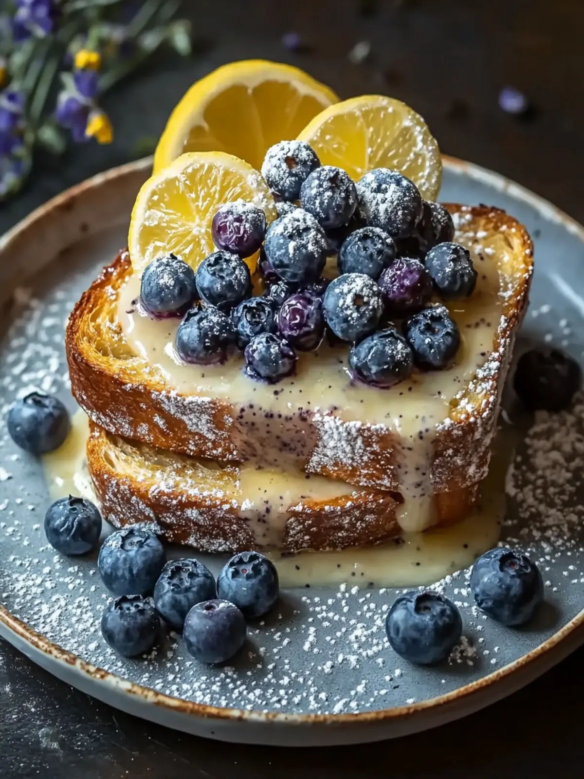 Lemon Blueberry Sourdough Toast for a Perfect Morning Boost 4 Lemon Blueberry Sourdough Toast