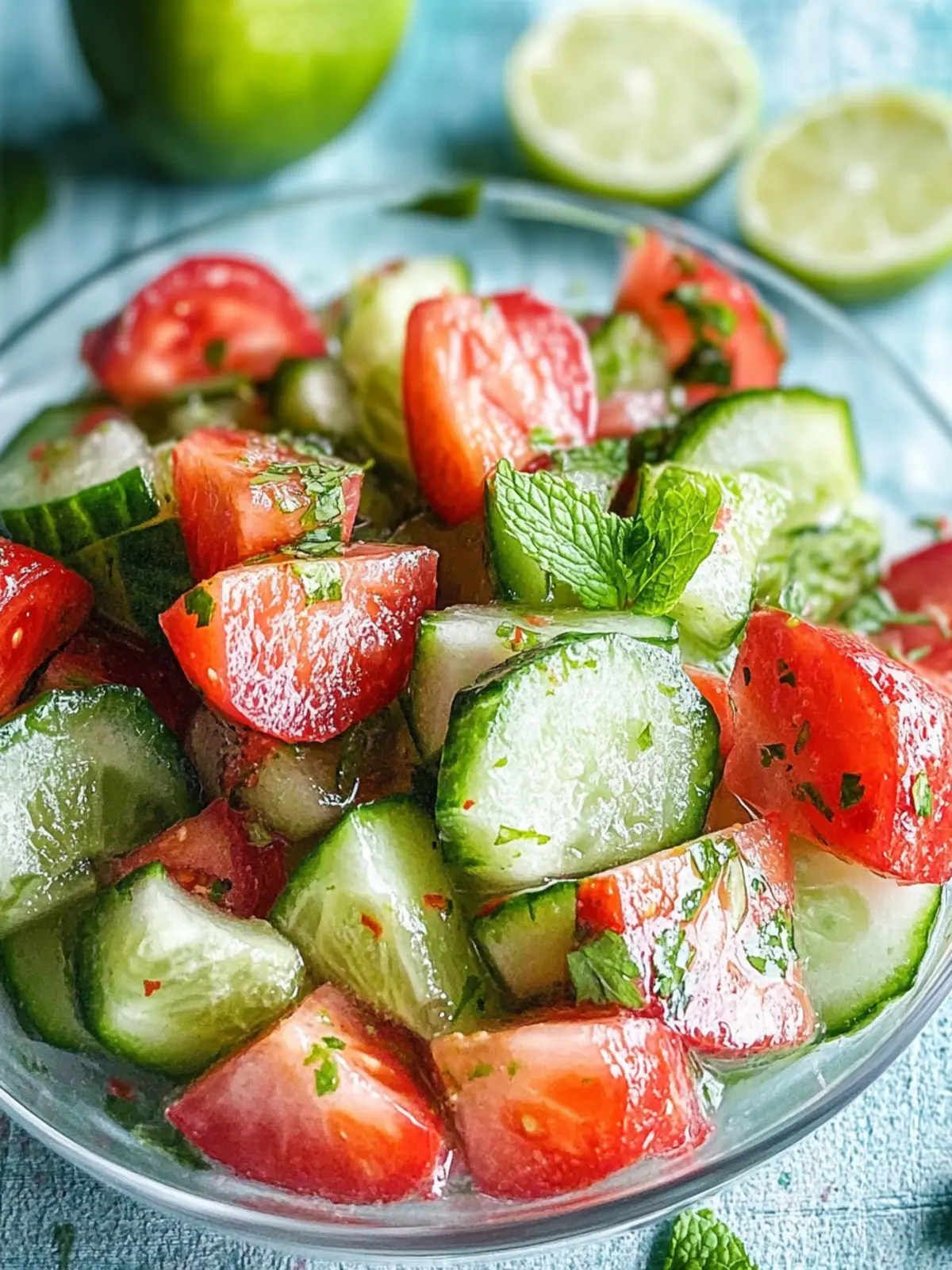 Healthy Recipes: Zesty Cucumber Tomato Avocado Salad Magic 4 Healthy Recipes