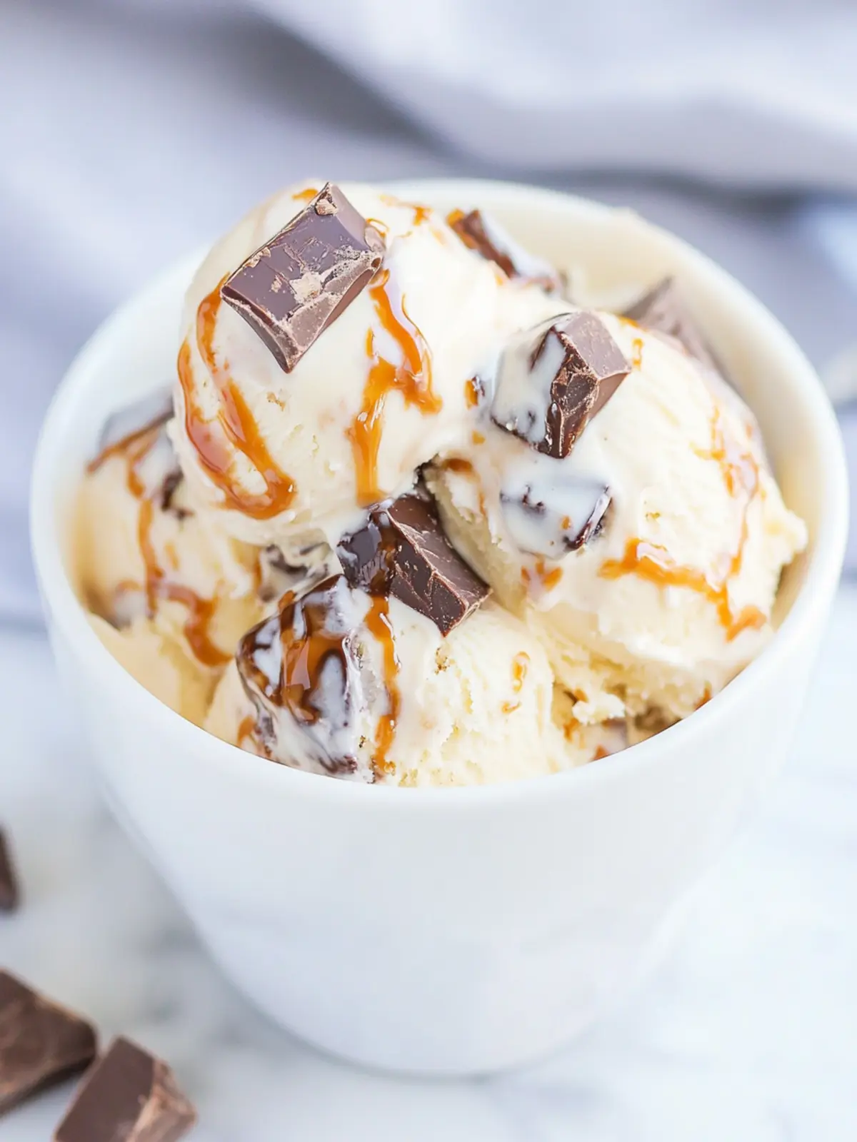 Delicious Salted Caramel Chocolate Chunk Ice Cream Made Easy 5 Salted Caramel Chocolate Chunk Ice Cream