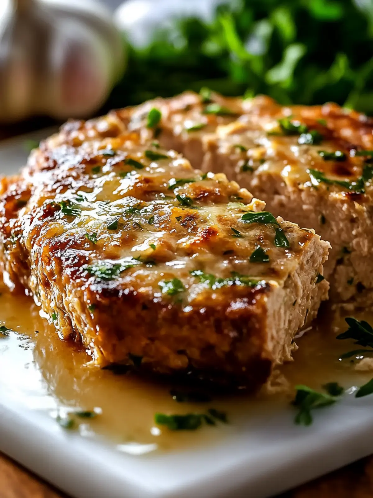 Melt-in-Your-Mouth Garlic and Parmesan Chicken Meatloaf Delight 5 Melt-in-your-mouth garlic and parmesan chicken meatloaf