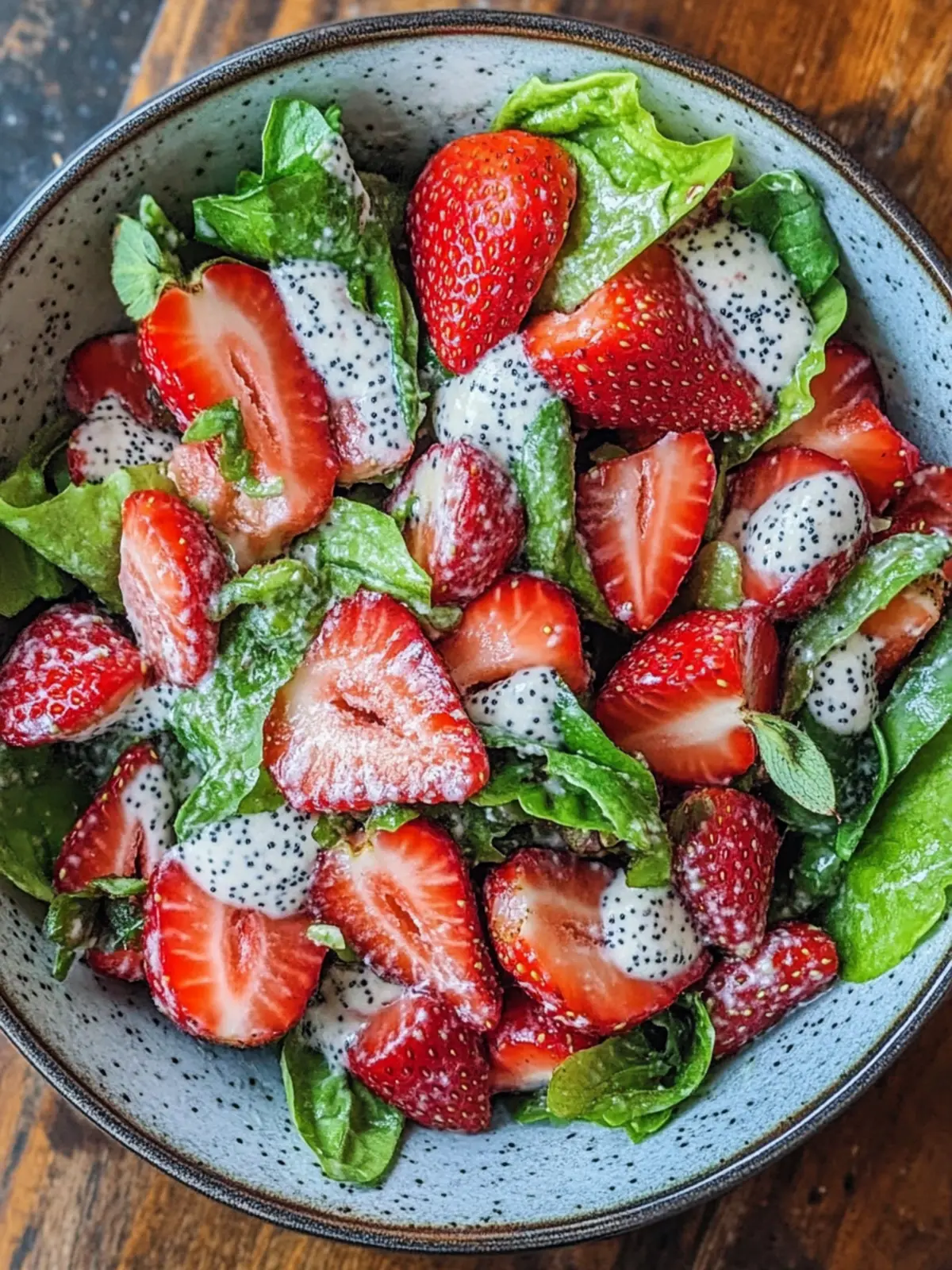 Strawberry Poppy Seed Salad