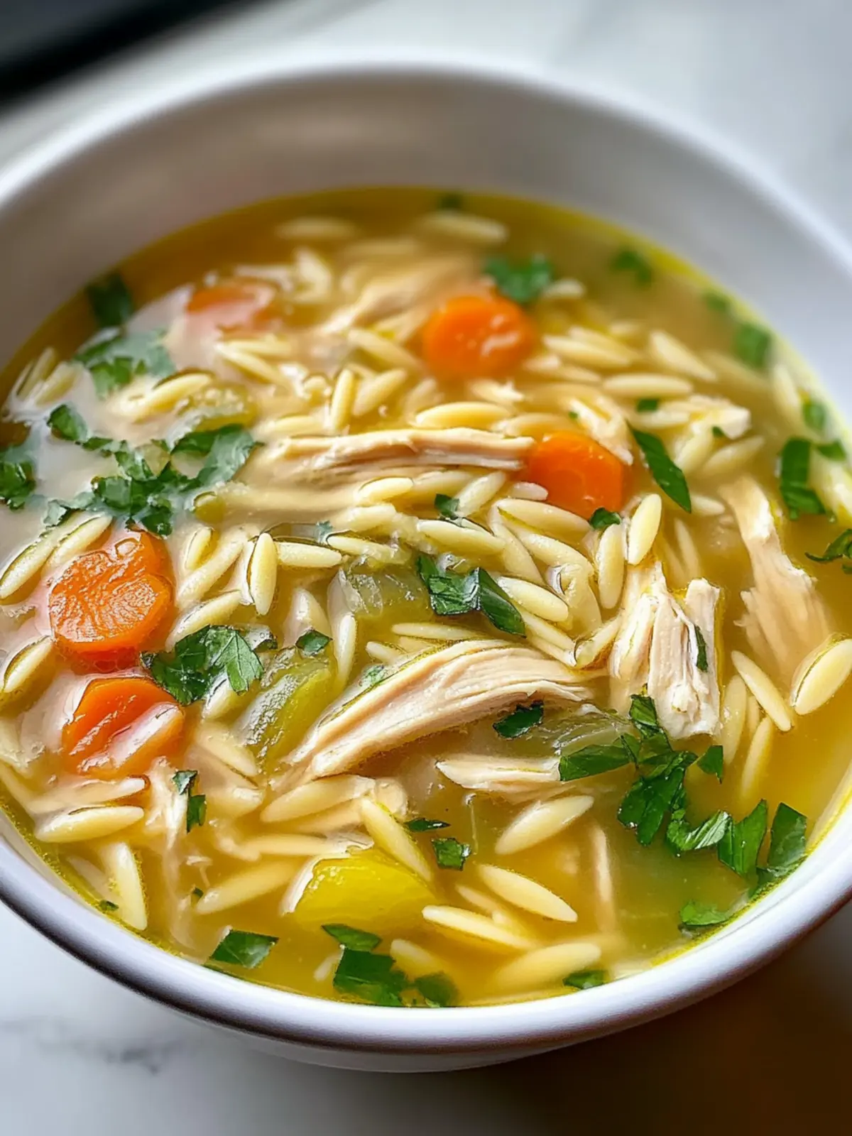 Lemon Orzo Chicken Soup: Your Cozy Comfort in a Bowl 2 Lemon Orzo Chicken Soup